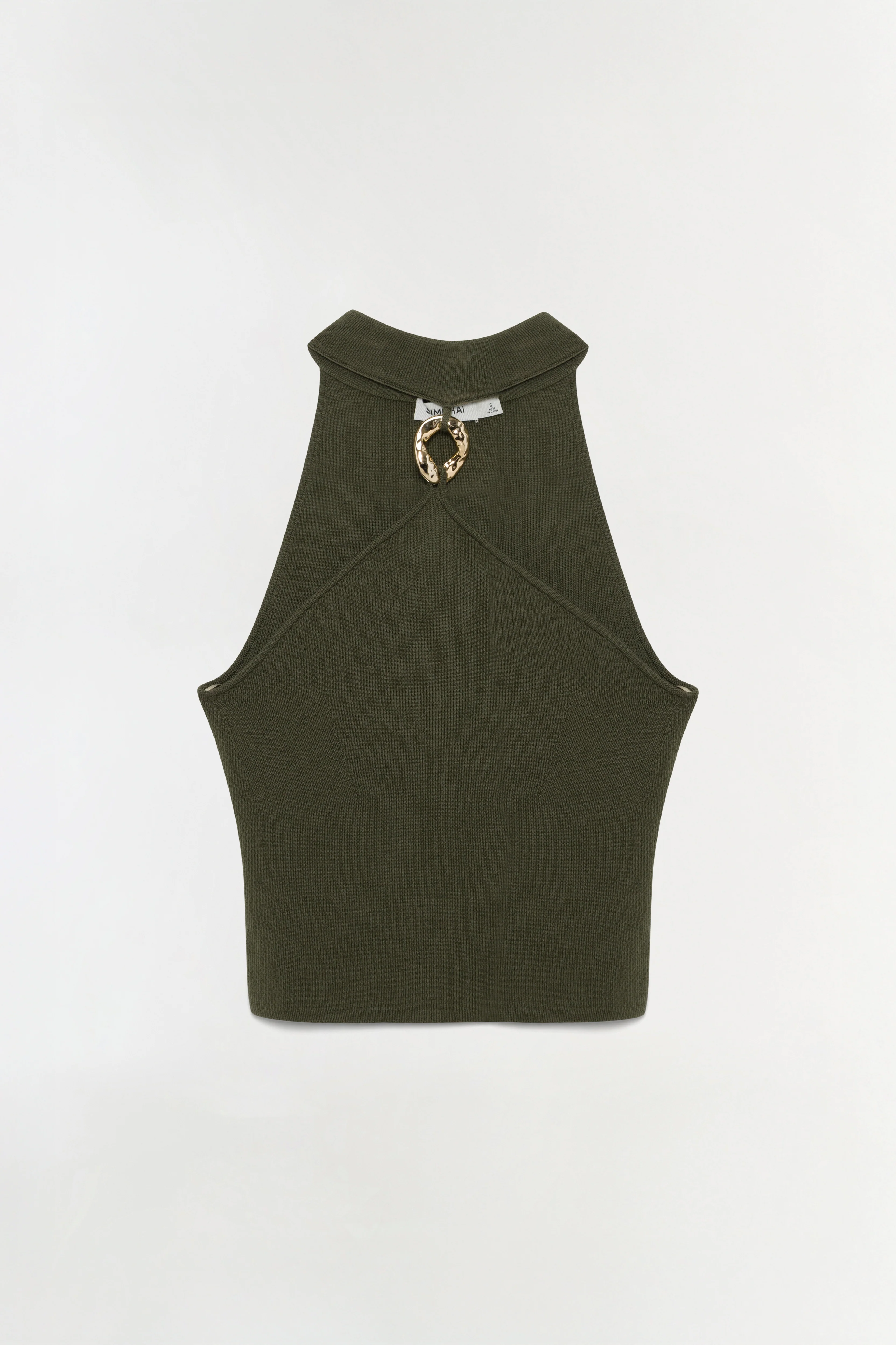 Renlen Wool Halter Top