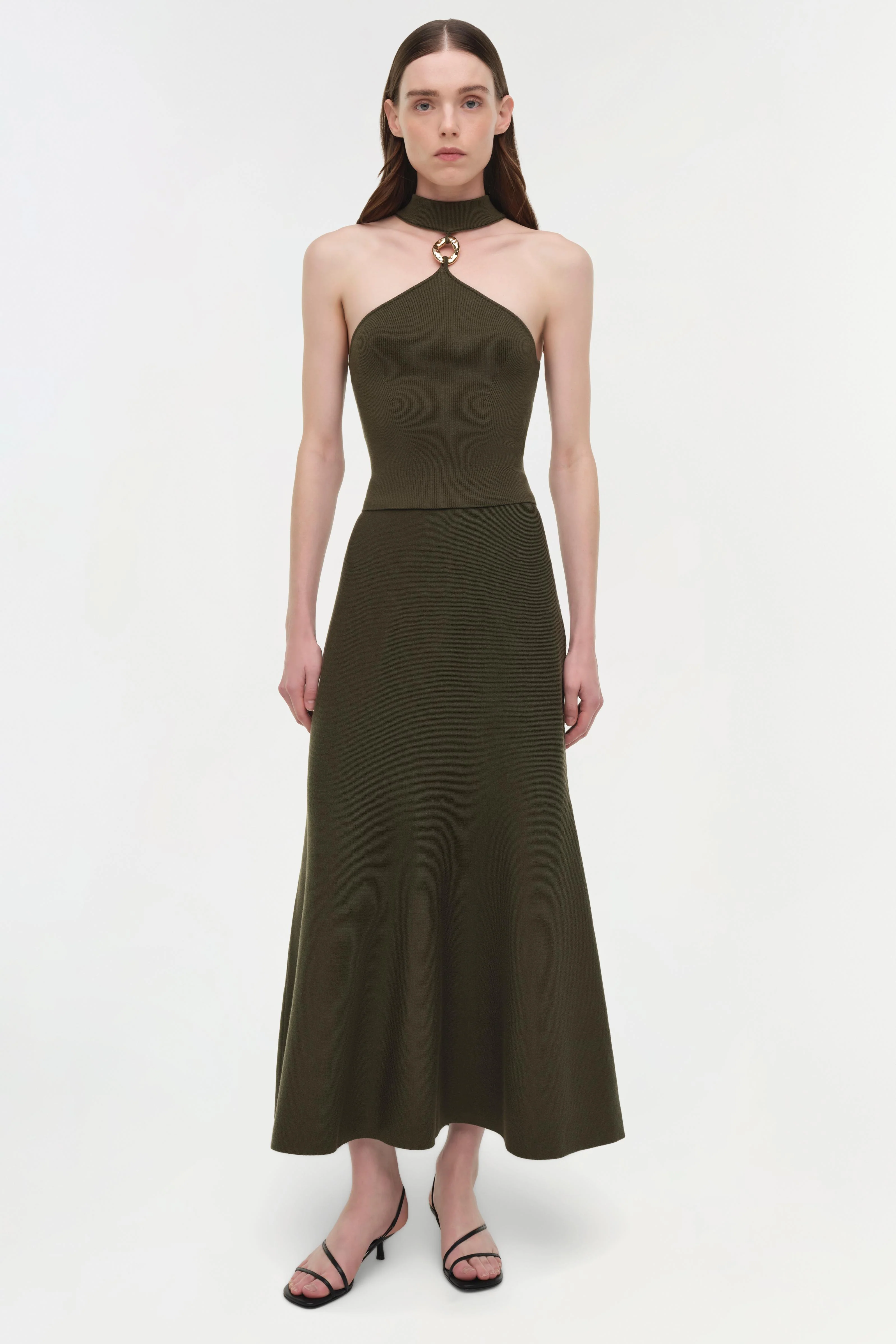 Renlen Wool Halter Top - Image 2
