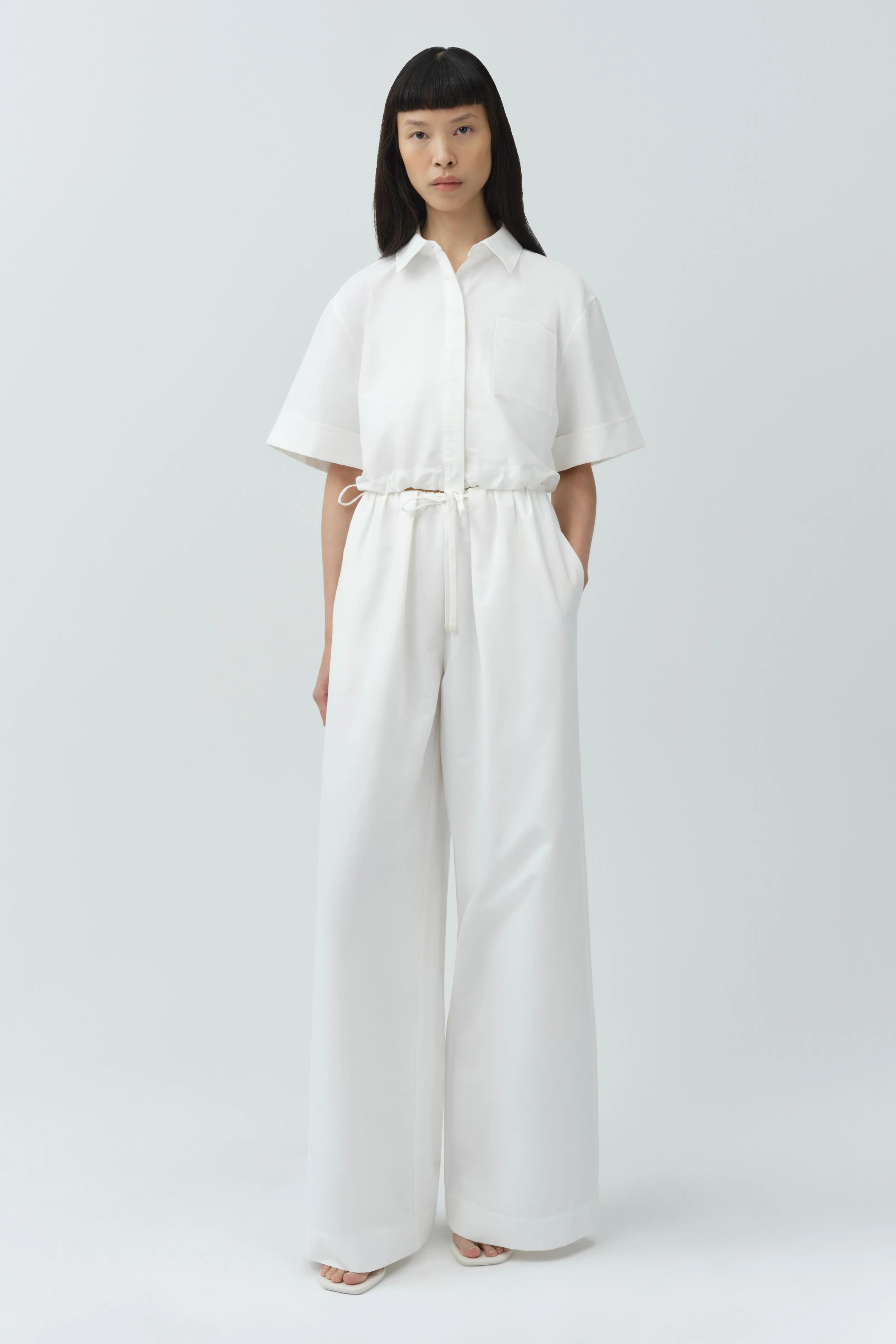 Rhea Cotton Wide Leg Pant - Image 2
