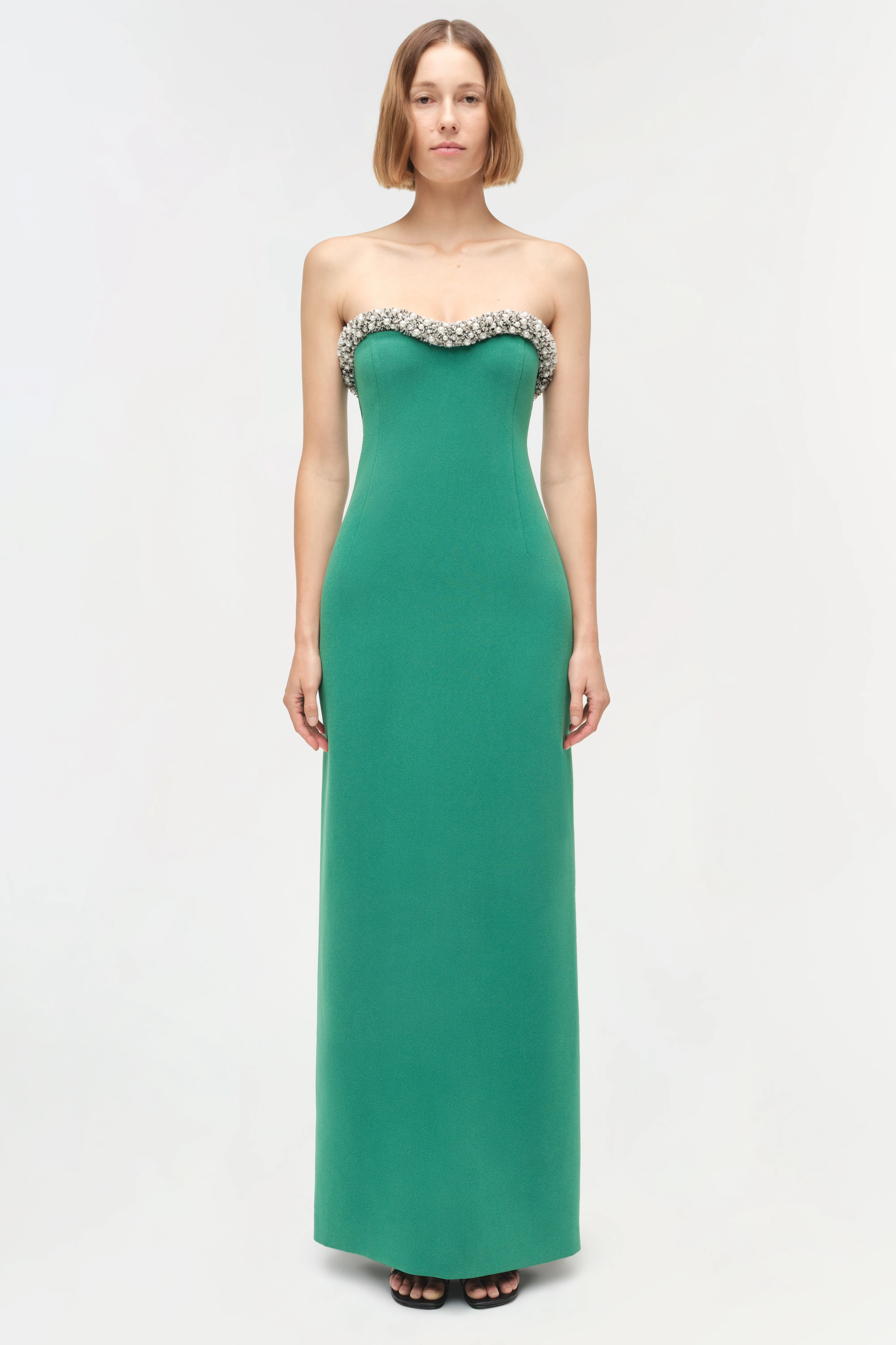 Riona Embellished Bustier Gown - Image 6