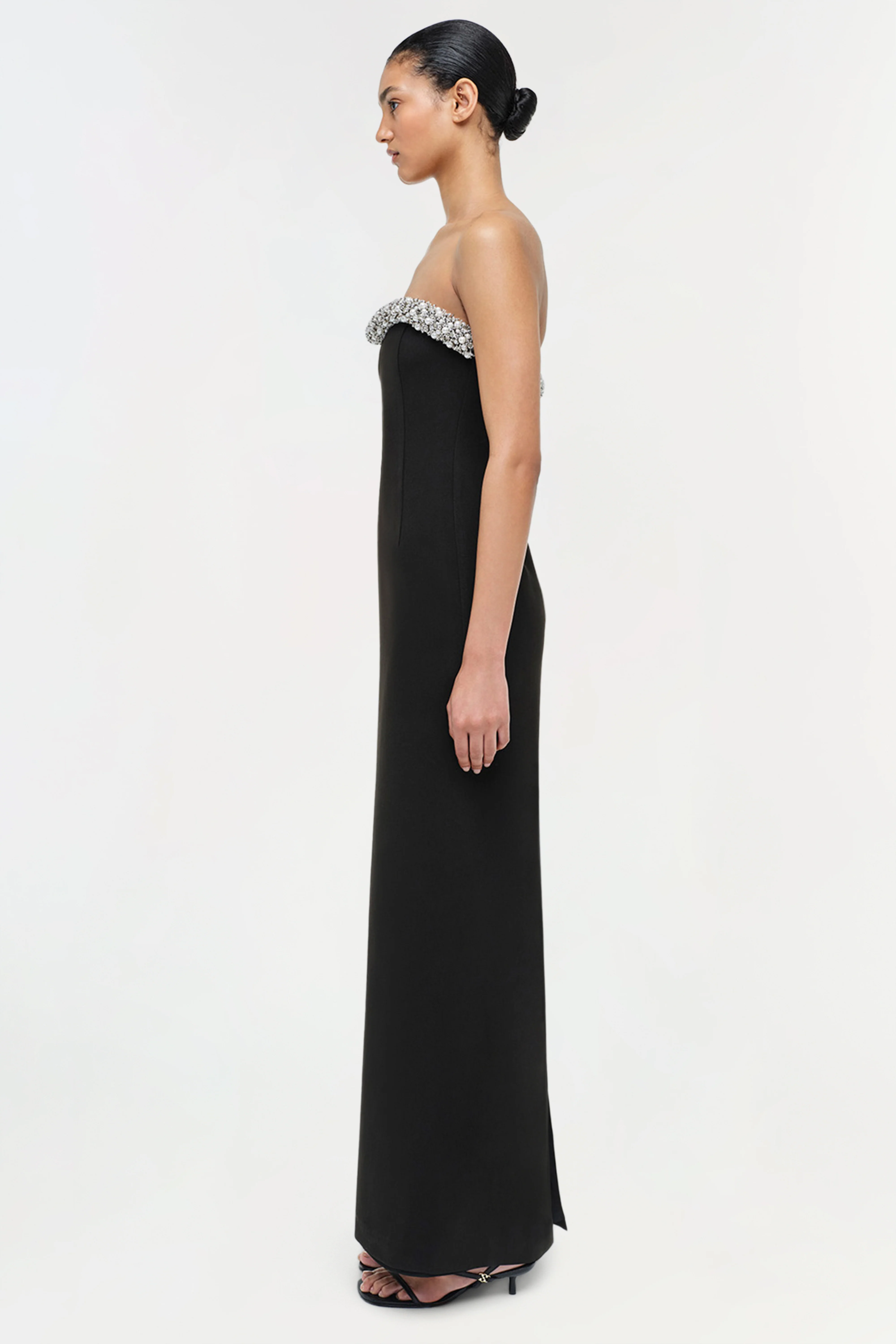 Riona Embellished Bustier Gown - Image 4