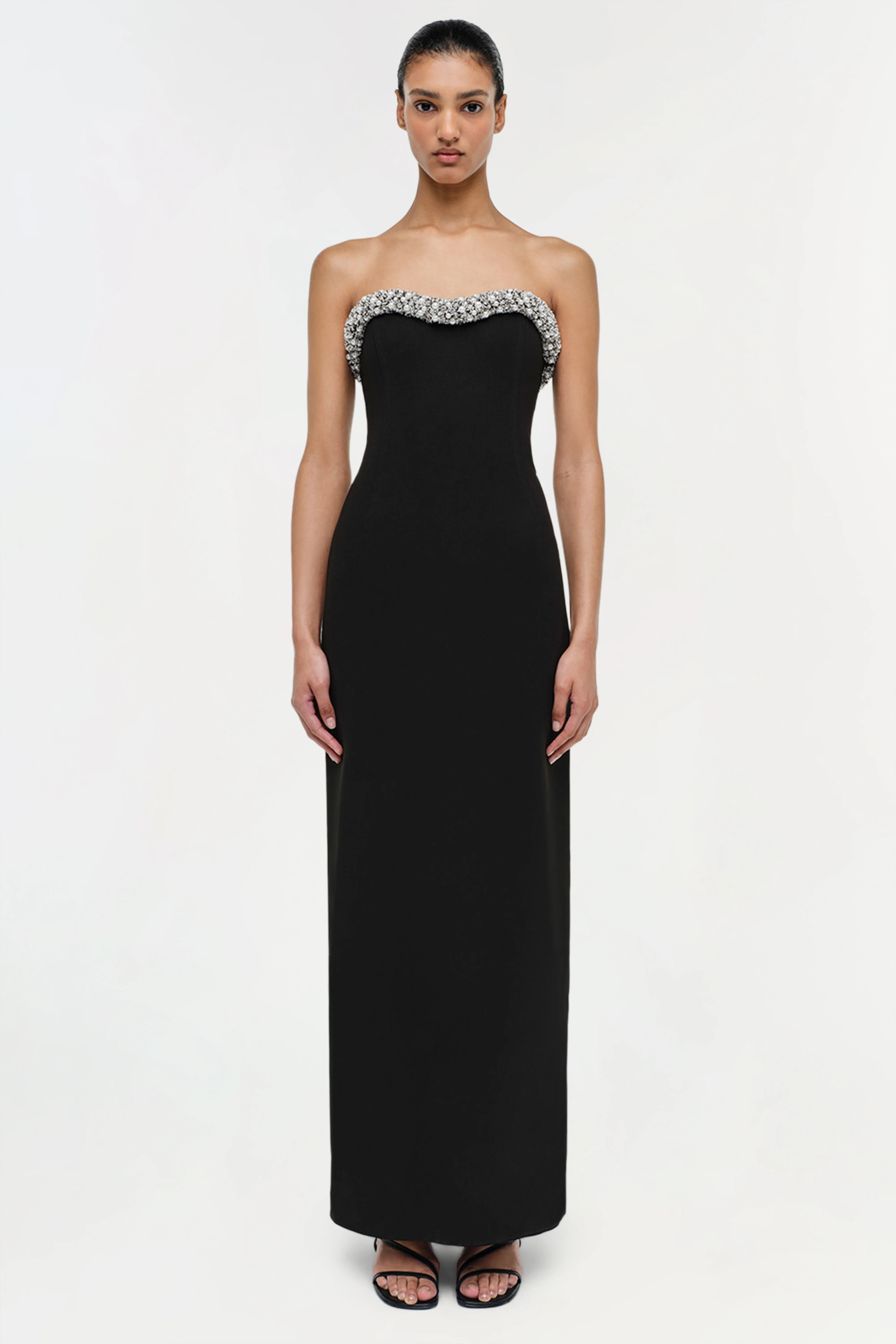 Riona Embellished Bustier Gown - Image 6