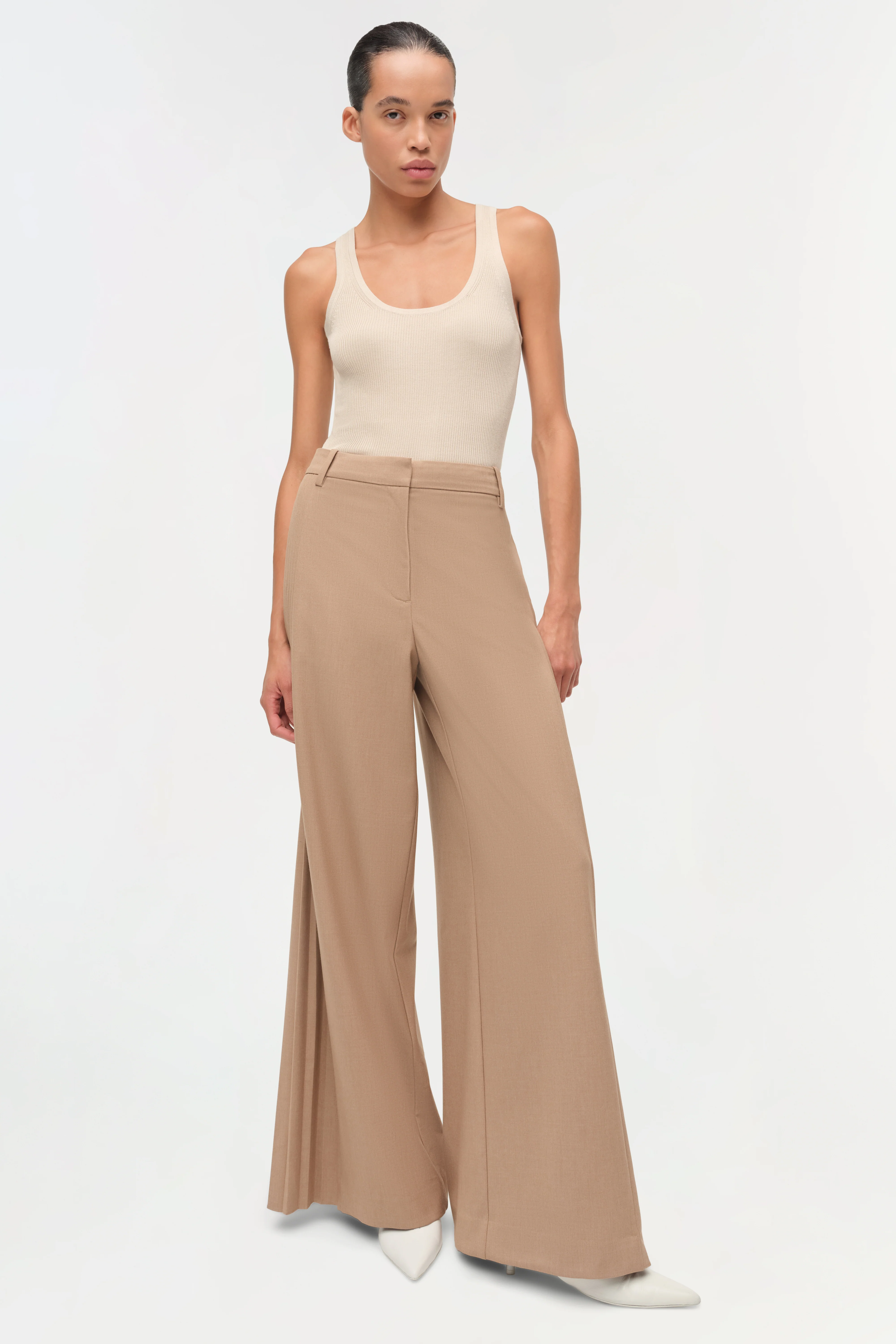 Romy Pleated Suiting Pant - Image 2