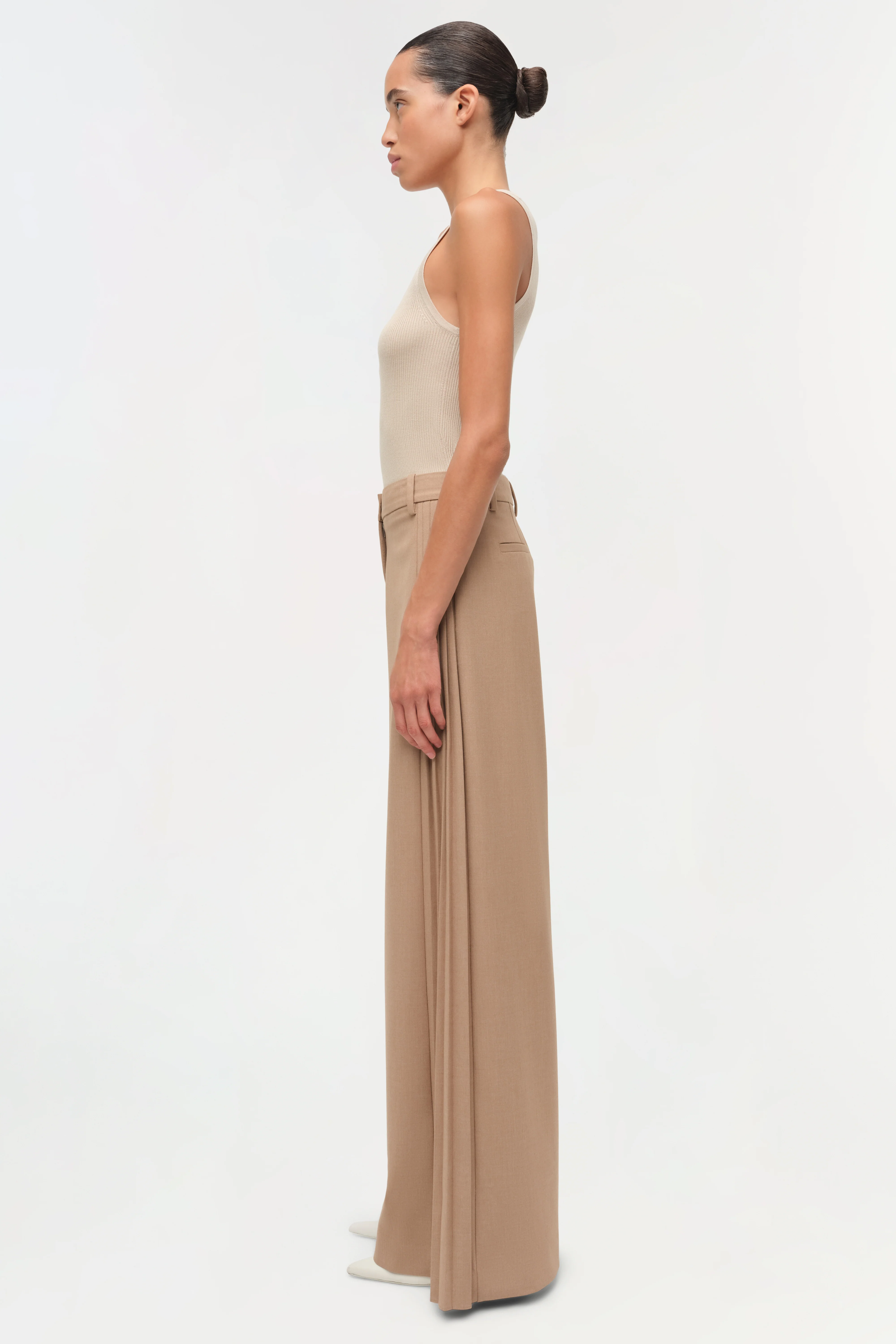 Romy Pleated Suiting Pant - Image 3