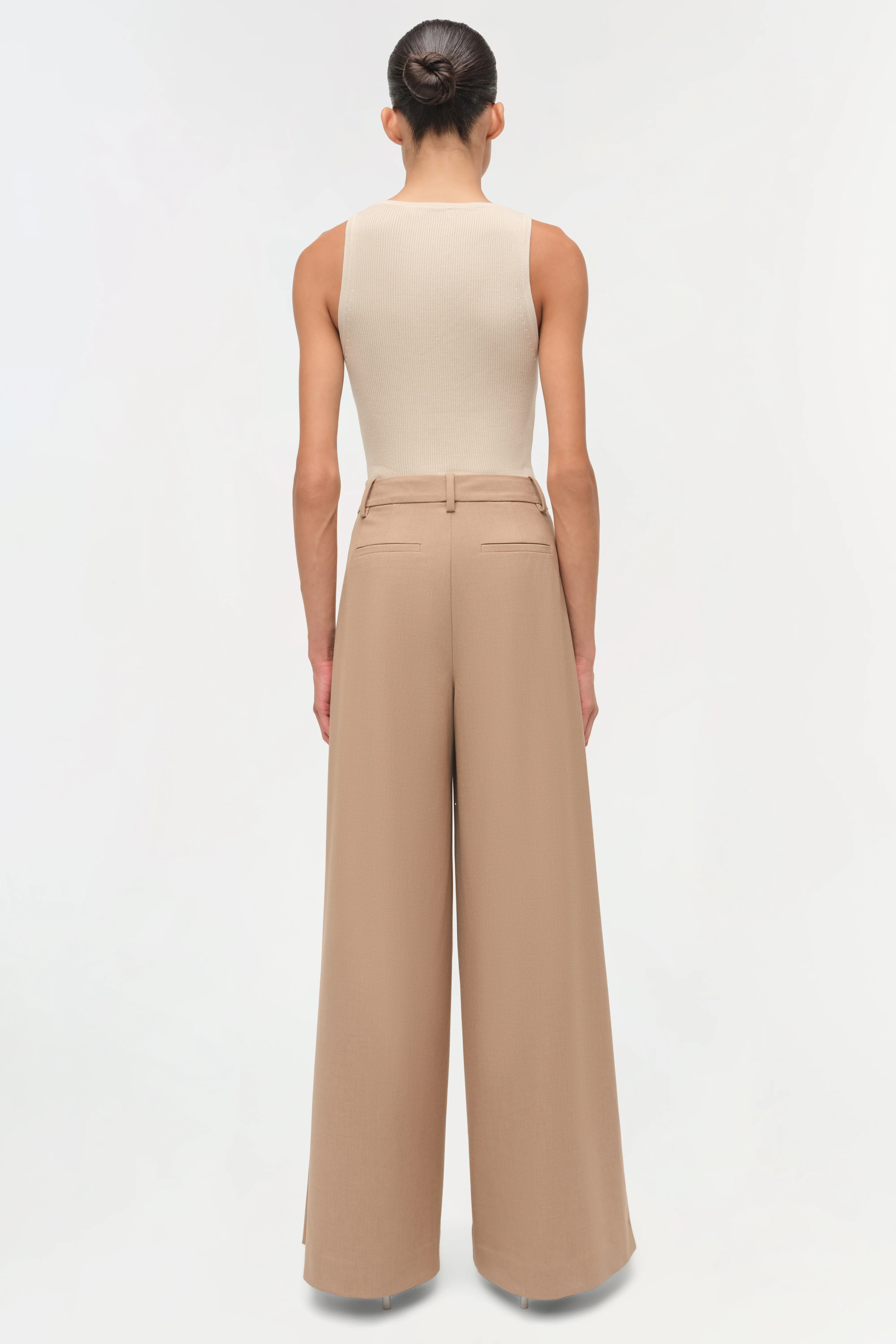 Romy Pleated Suiting Pant - Image 4