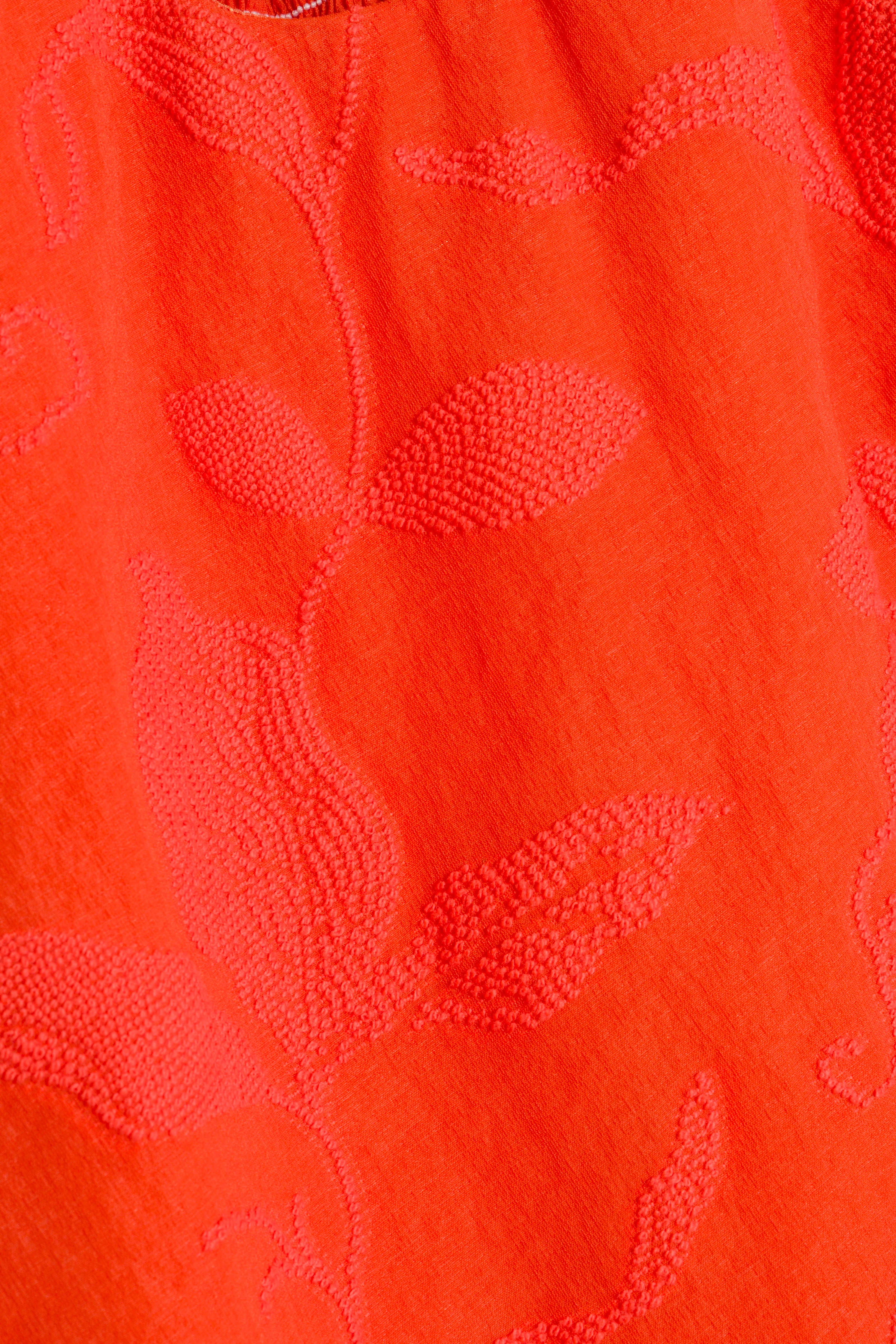 Rosalia Jacquard Midi Dress - Image 7