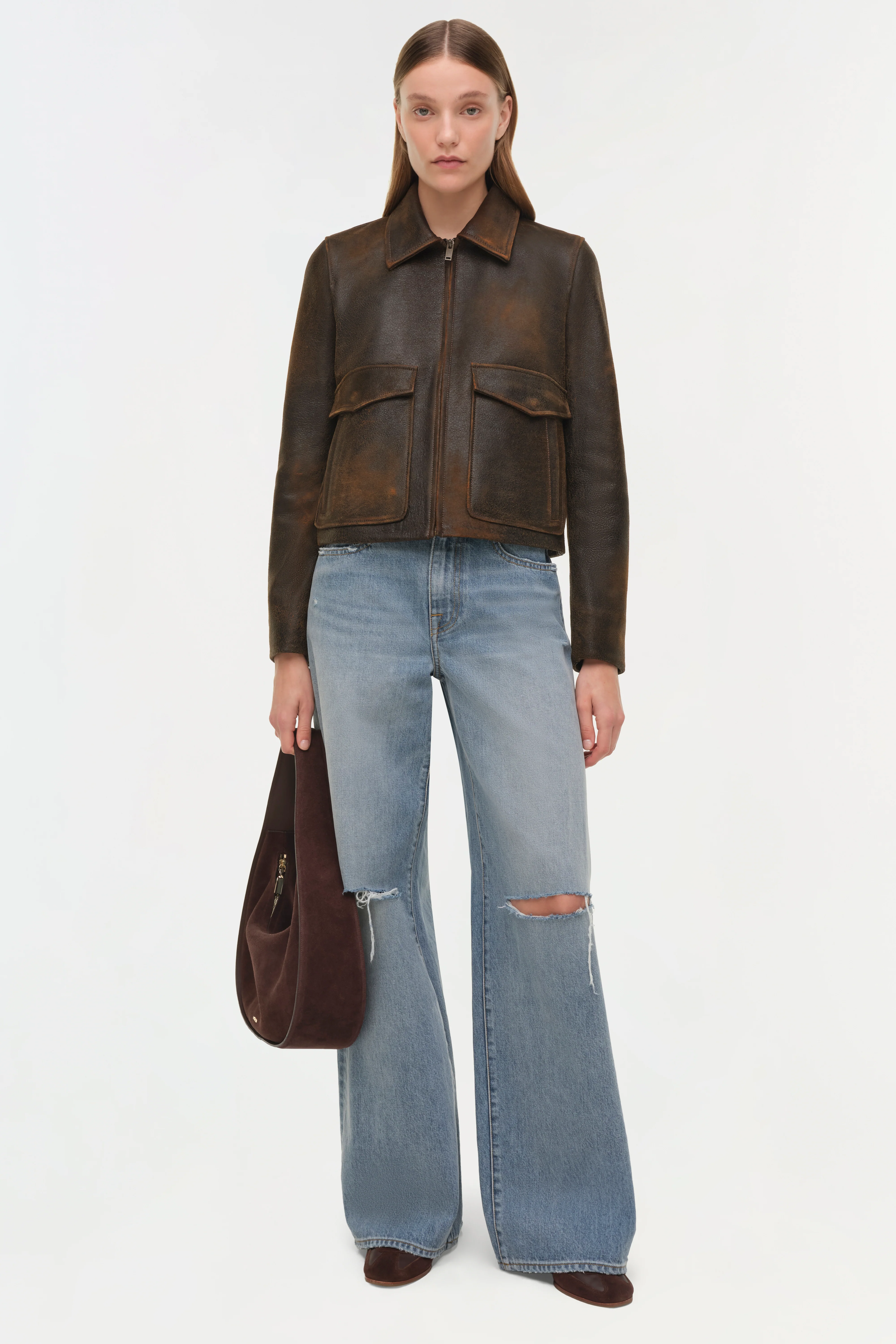 Sage Leather Jacket - Image 2