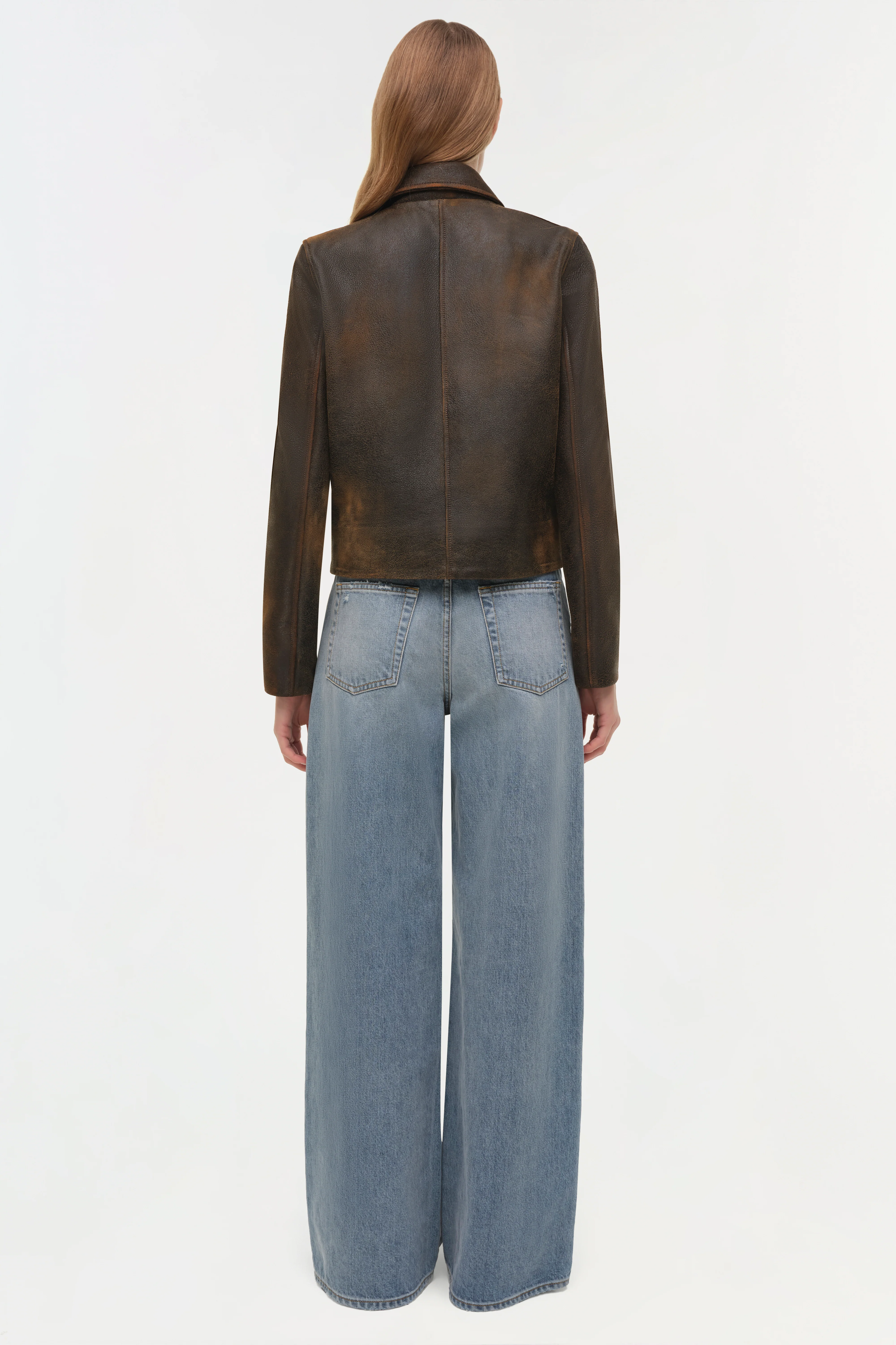 Sage Leather Jacket - Image 5