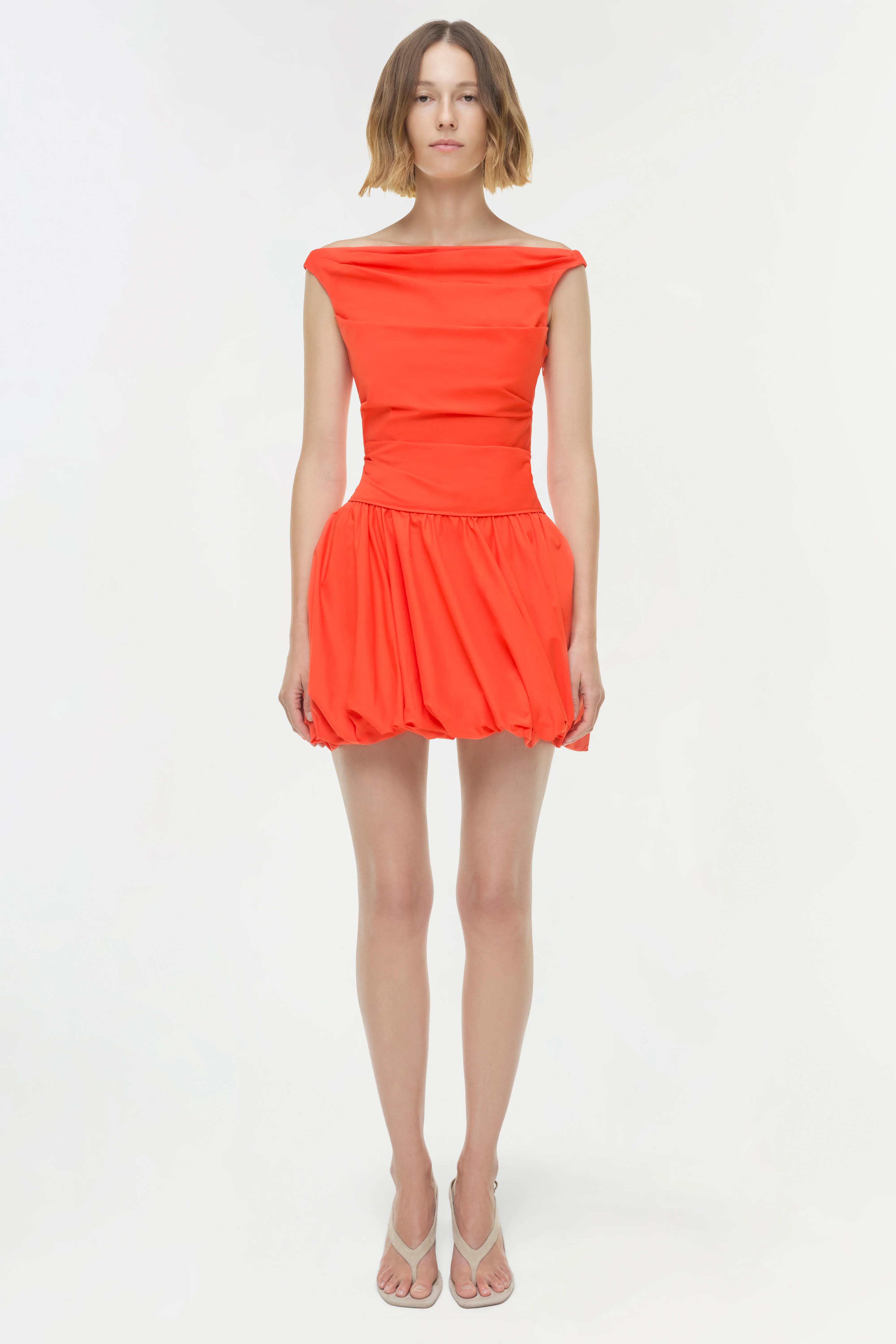 Salina Bubble Mini Dress - Image 6