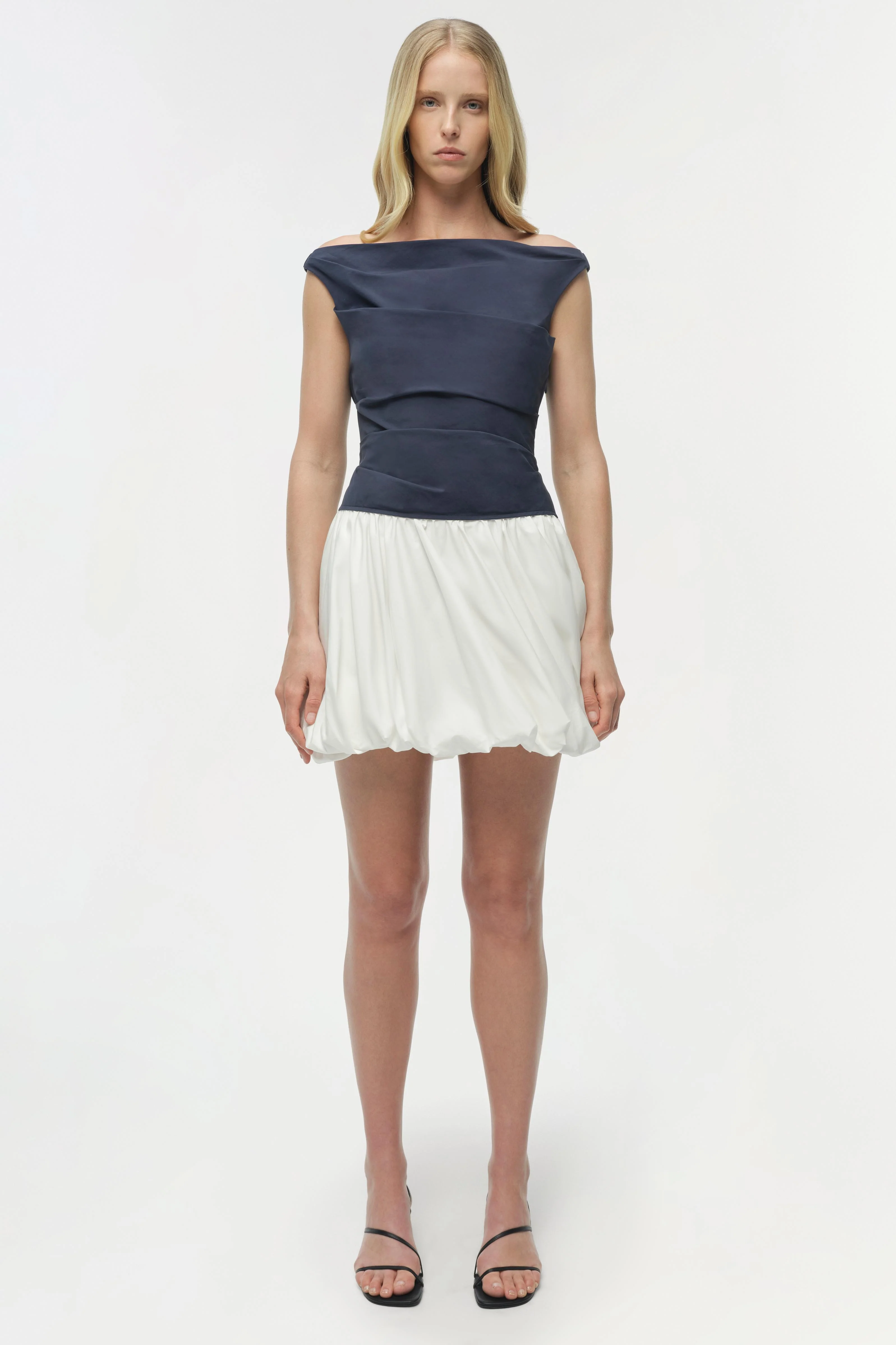 Salina Bubble Mini Dress - Image 6