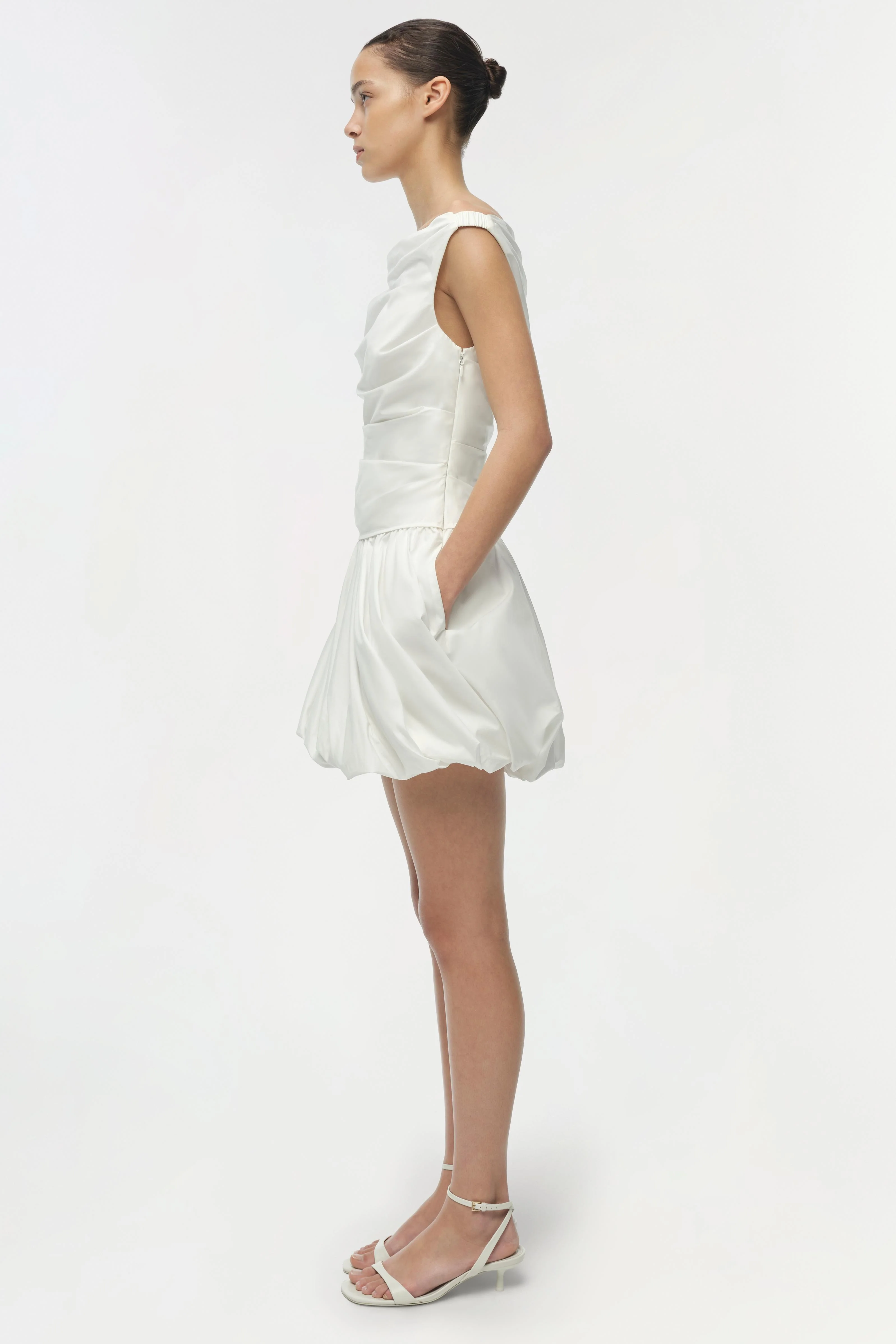 Salina Bubble Mini Dress - Image 4