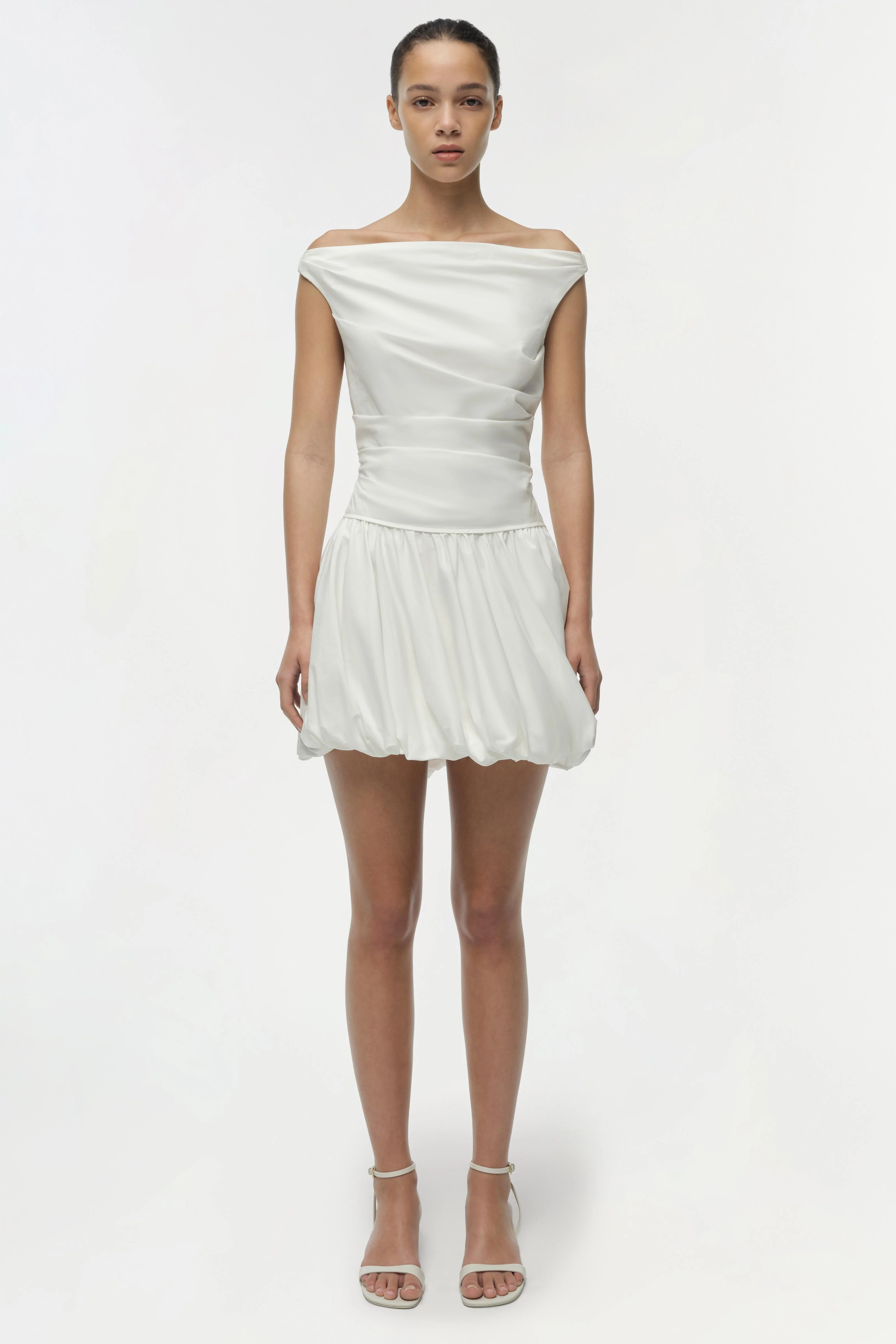 Salina Bubble Mini Dress - Image 6