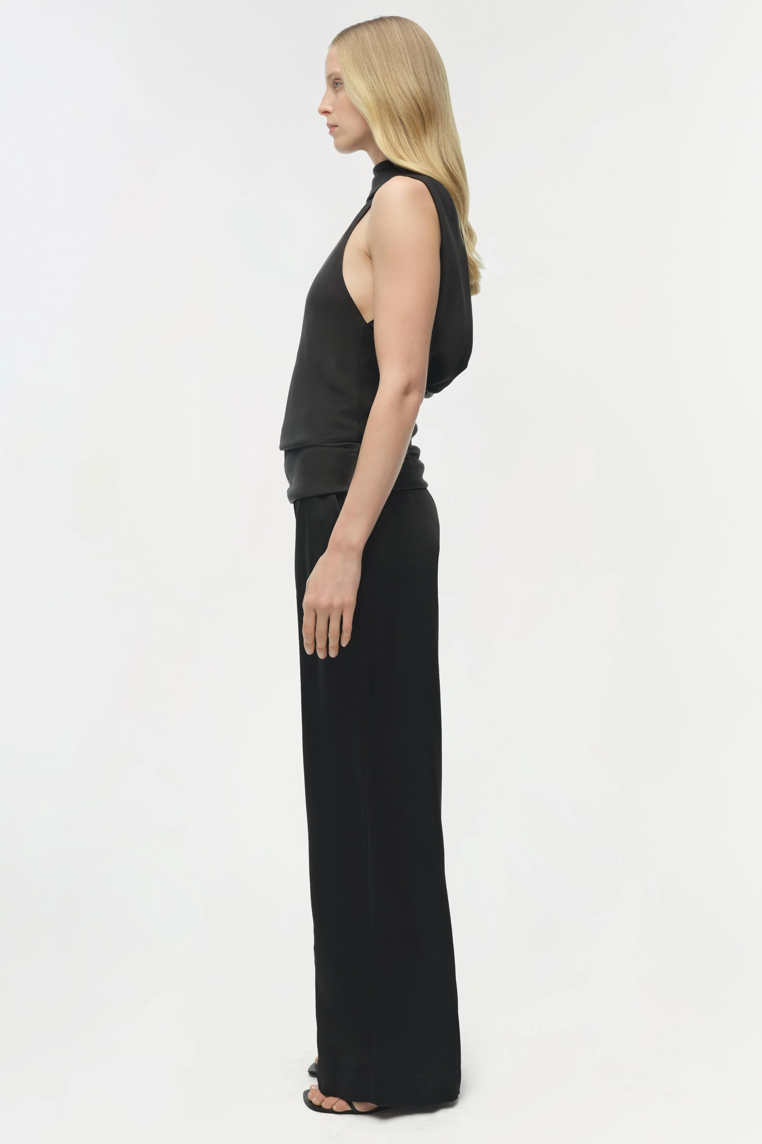 Samira Satin Cape Top - Image 6
