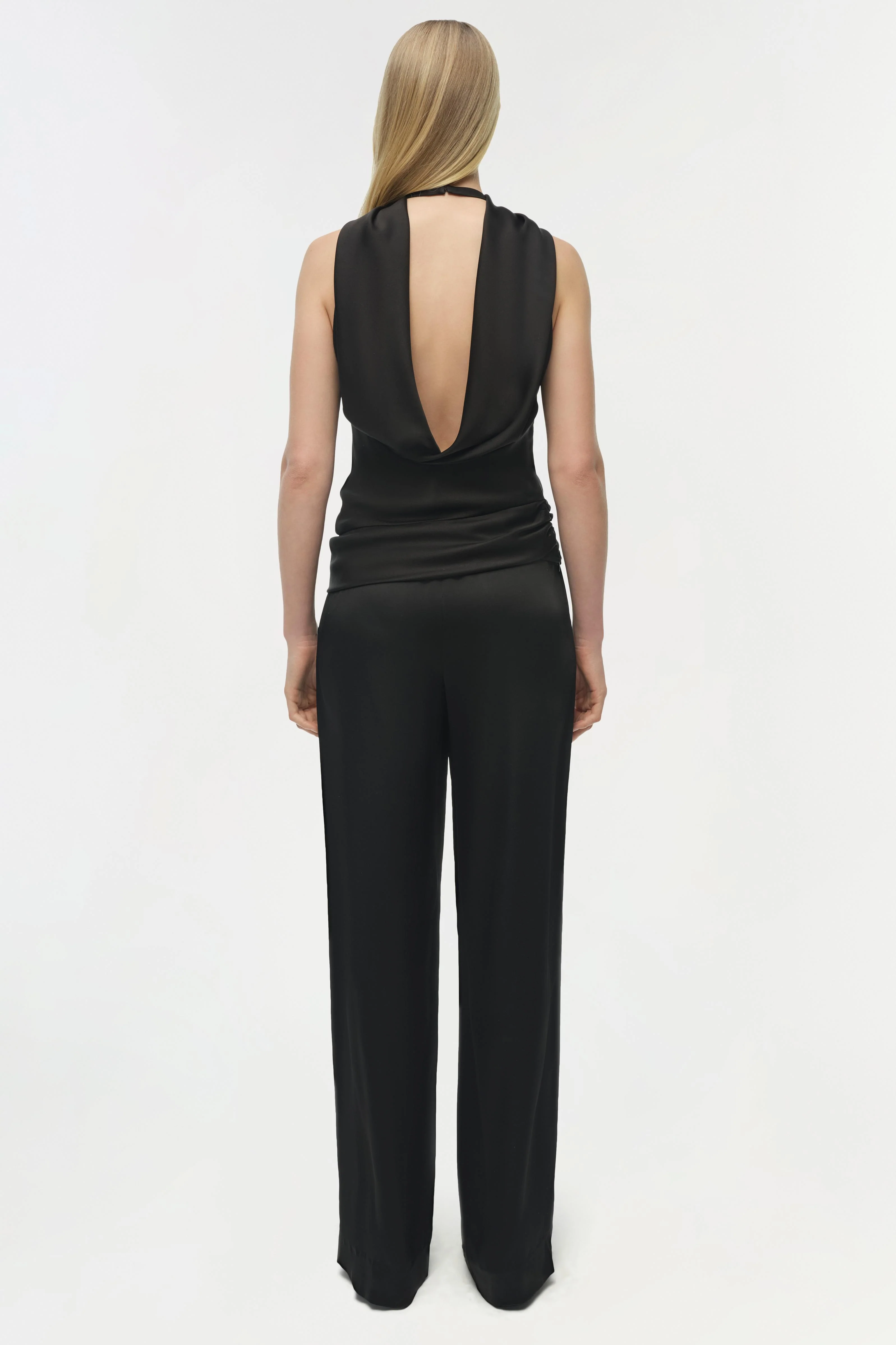 Samira Satin Cape Top - Image 7