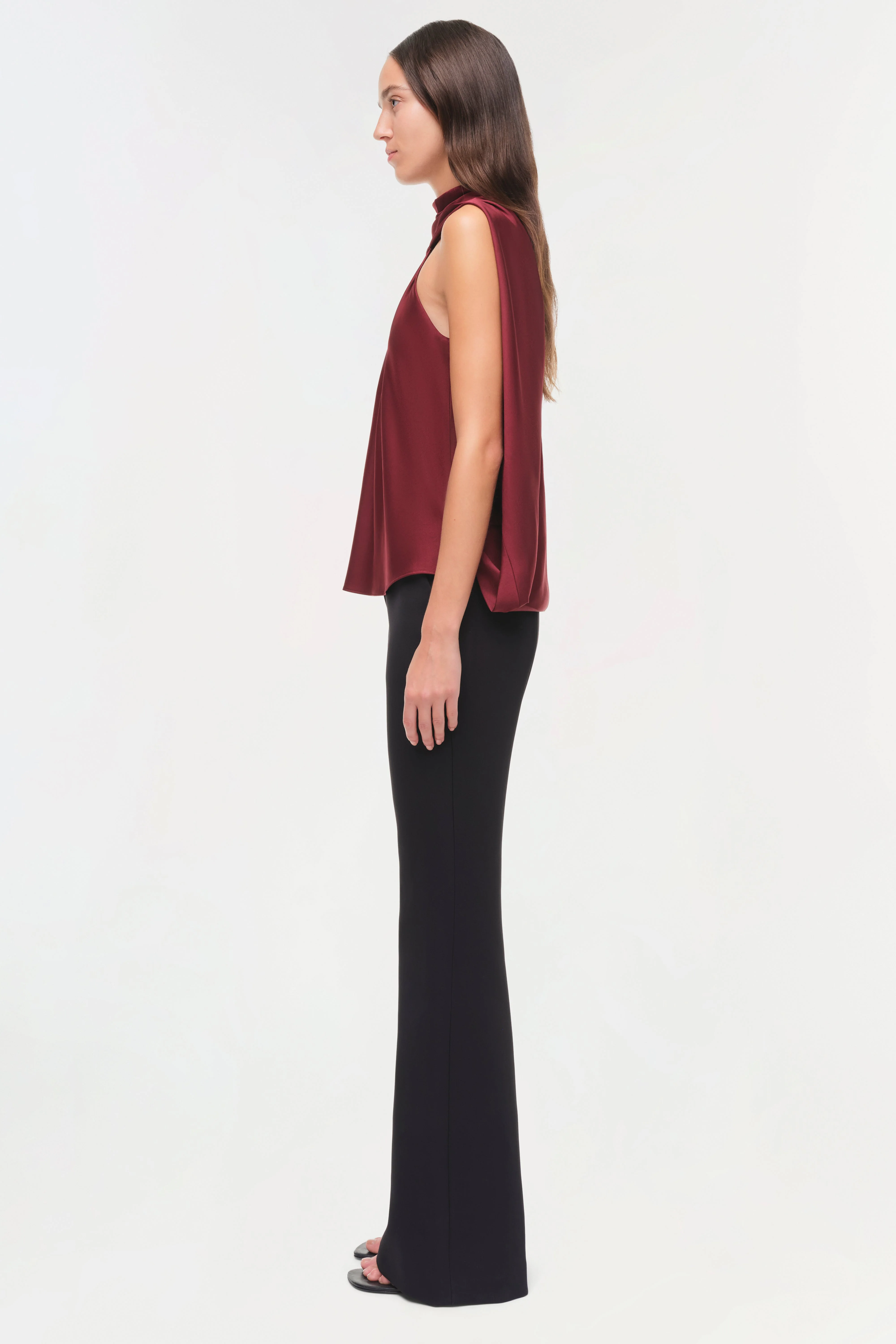 Scarlett Satin Cape Top - Image 4