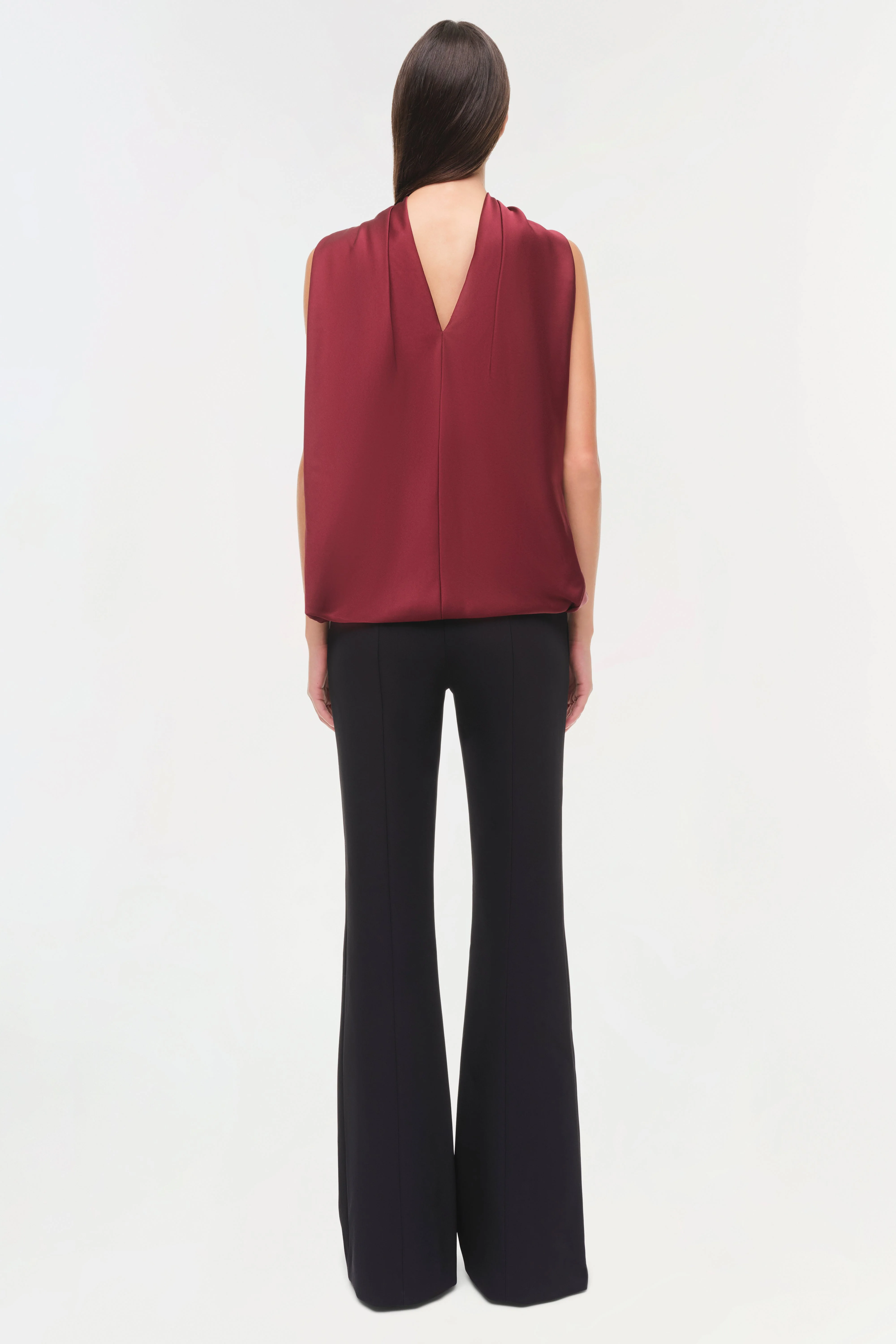 Scarlett Satin Cape Top - Image 5