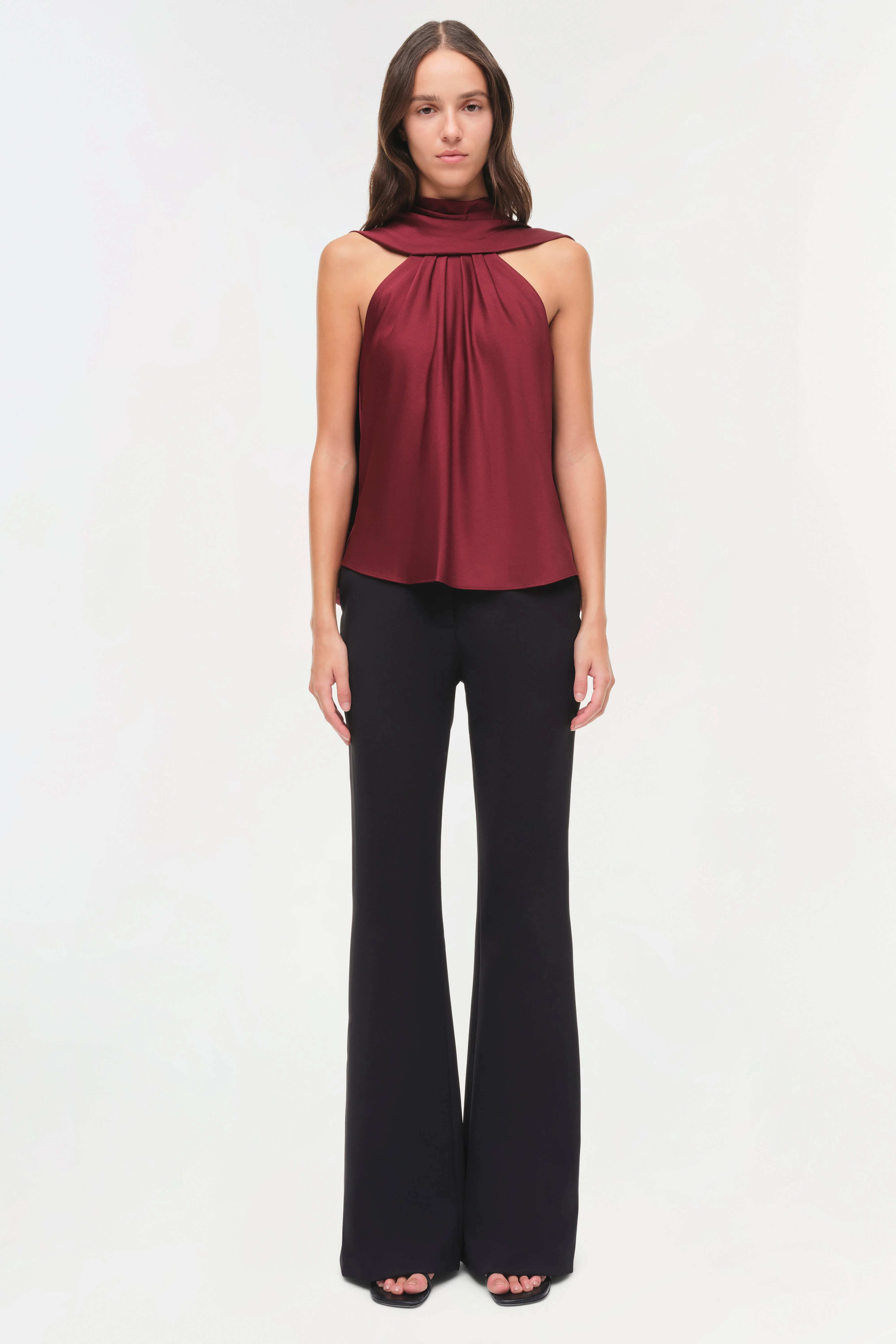 Scarlett Satin Cape Top - Image 6