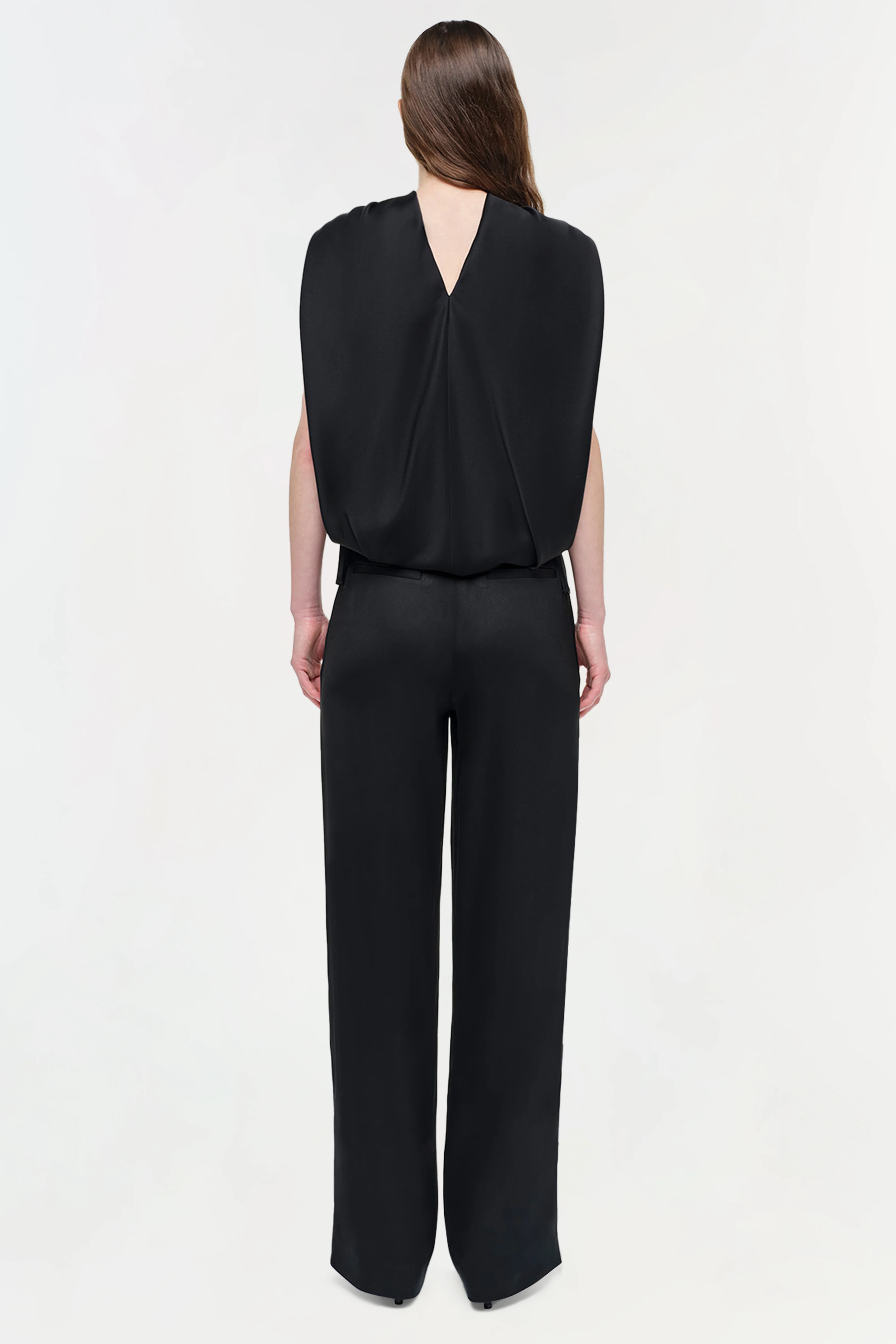 Scarlett Satin Cape Top - Image 4
