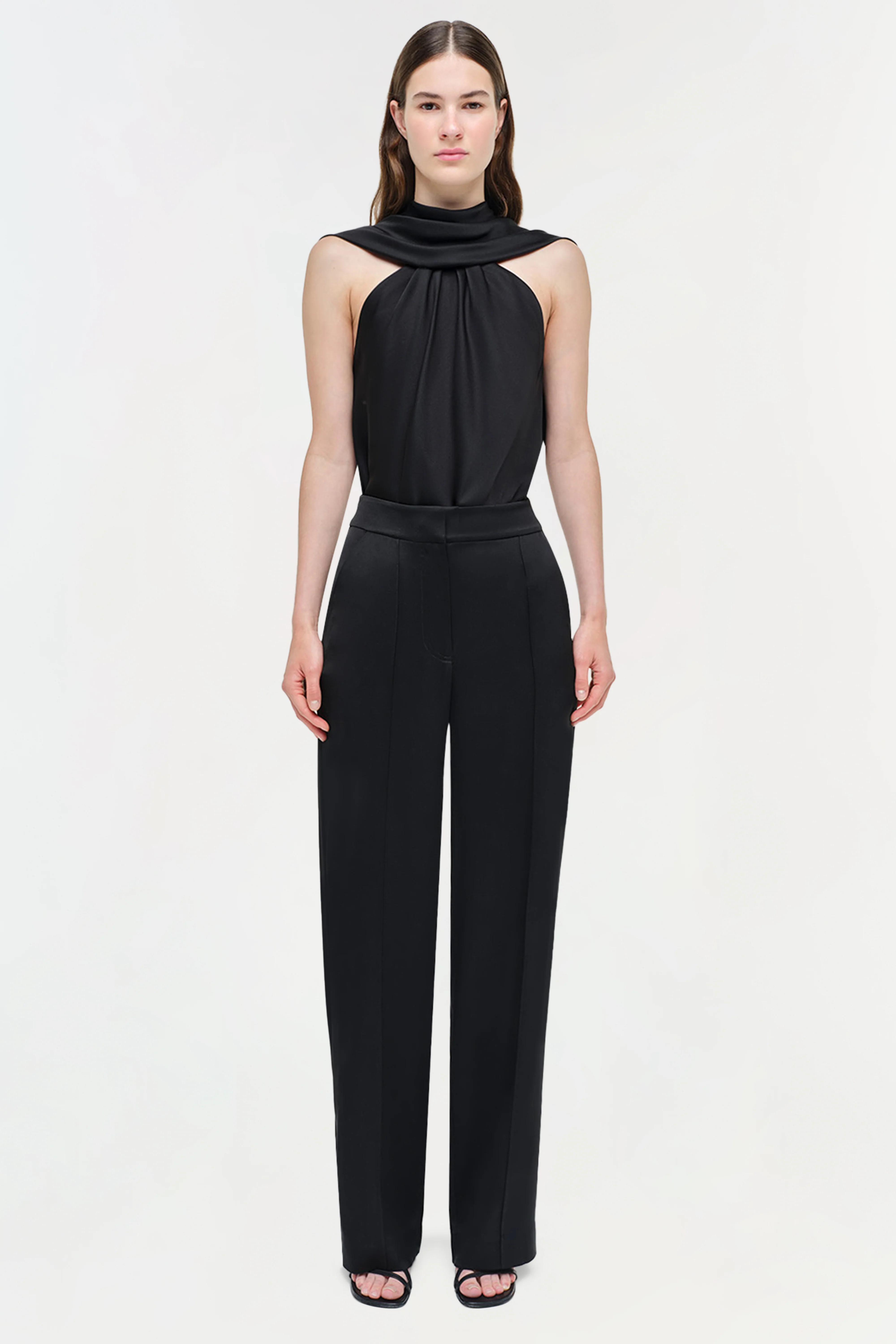 Scarlett Satin Cape Top - Image 5