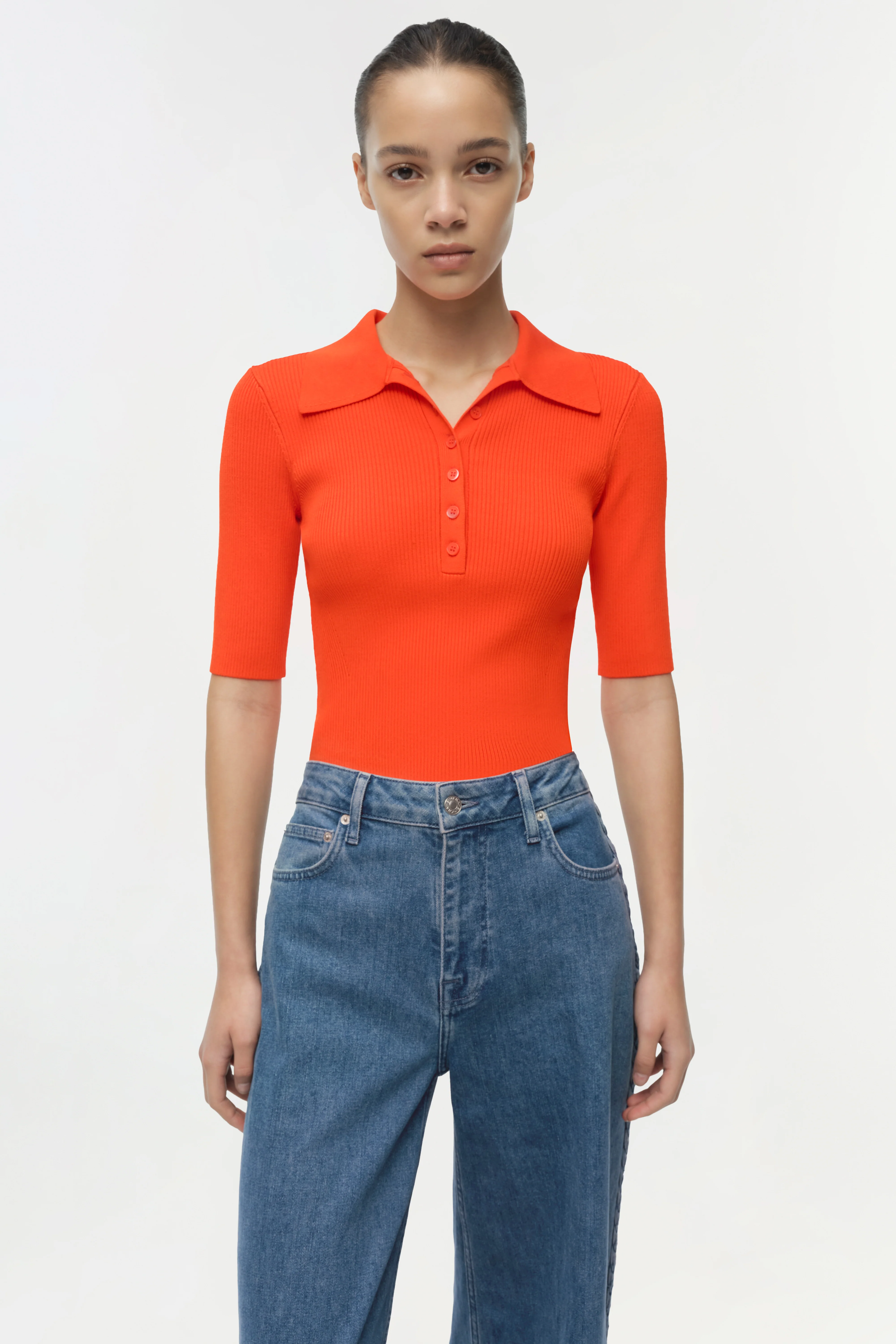 Secily Knit Polo - Image 3