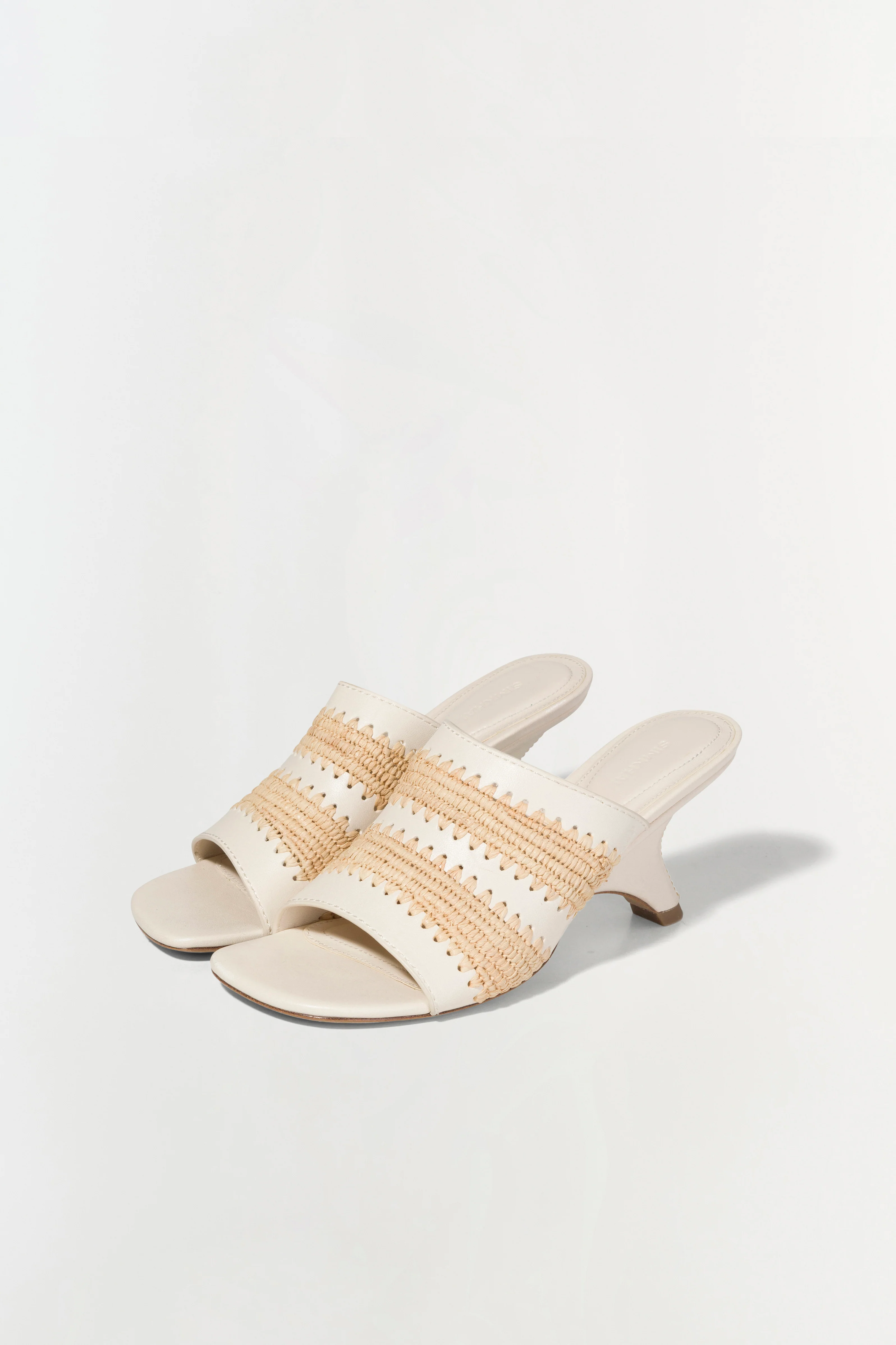 Shadow Mule Raffia Sandal - Image 4
