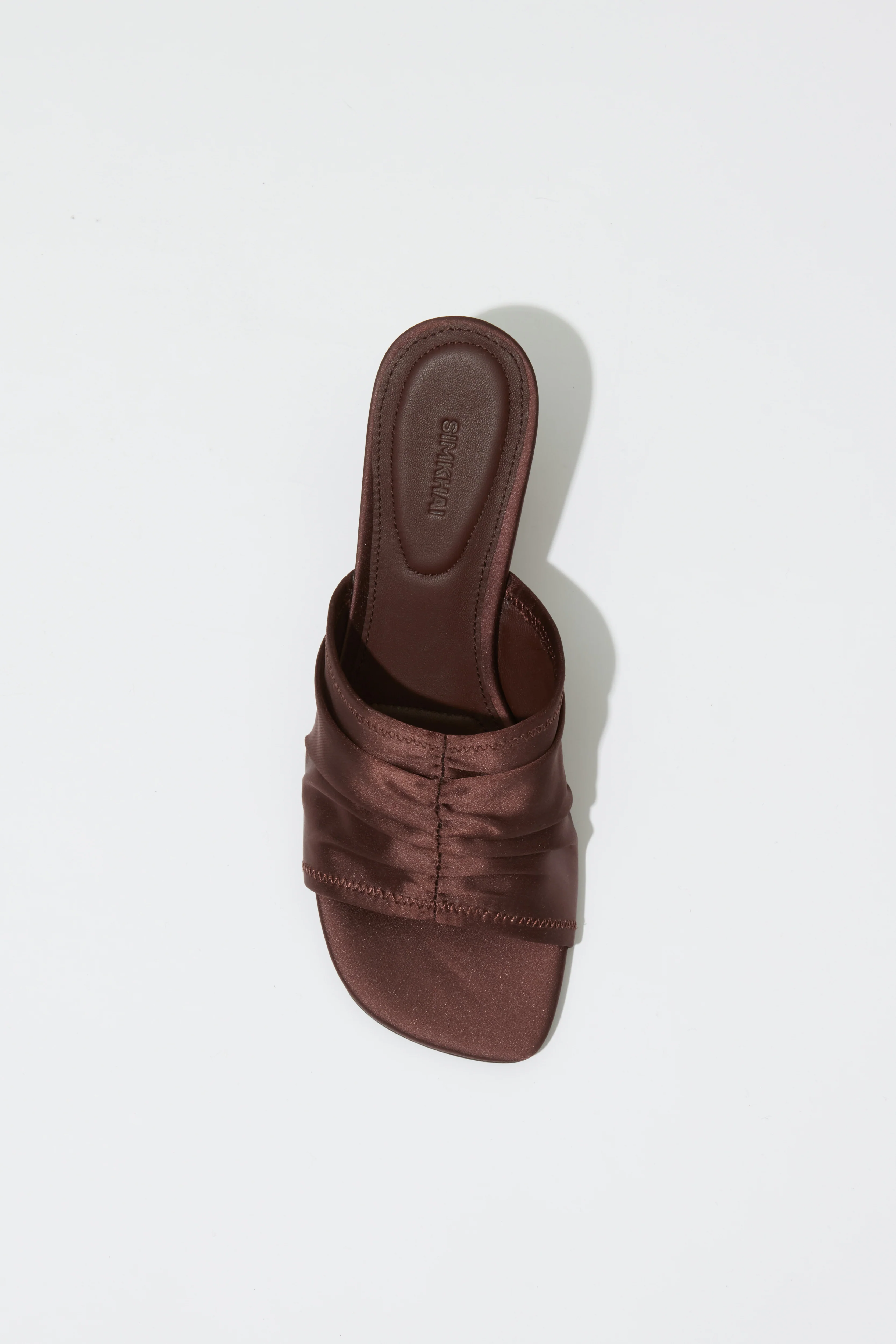 Shadow Satin Mule - Image 3
