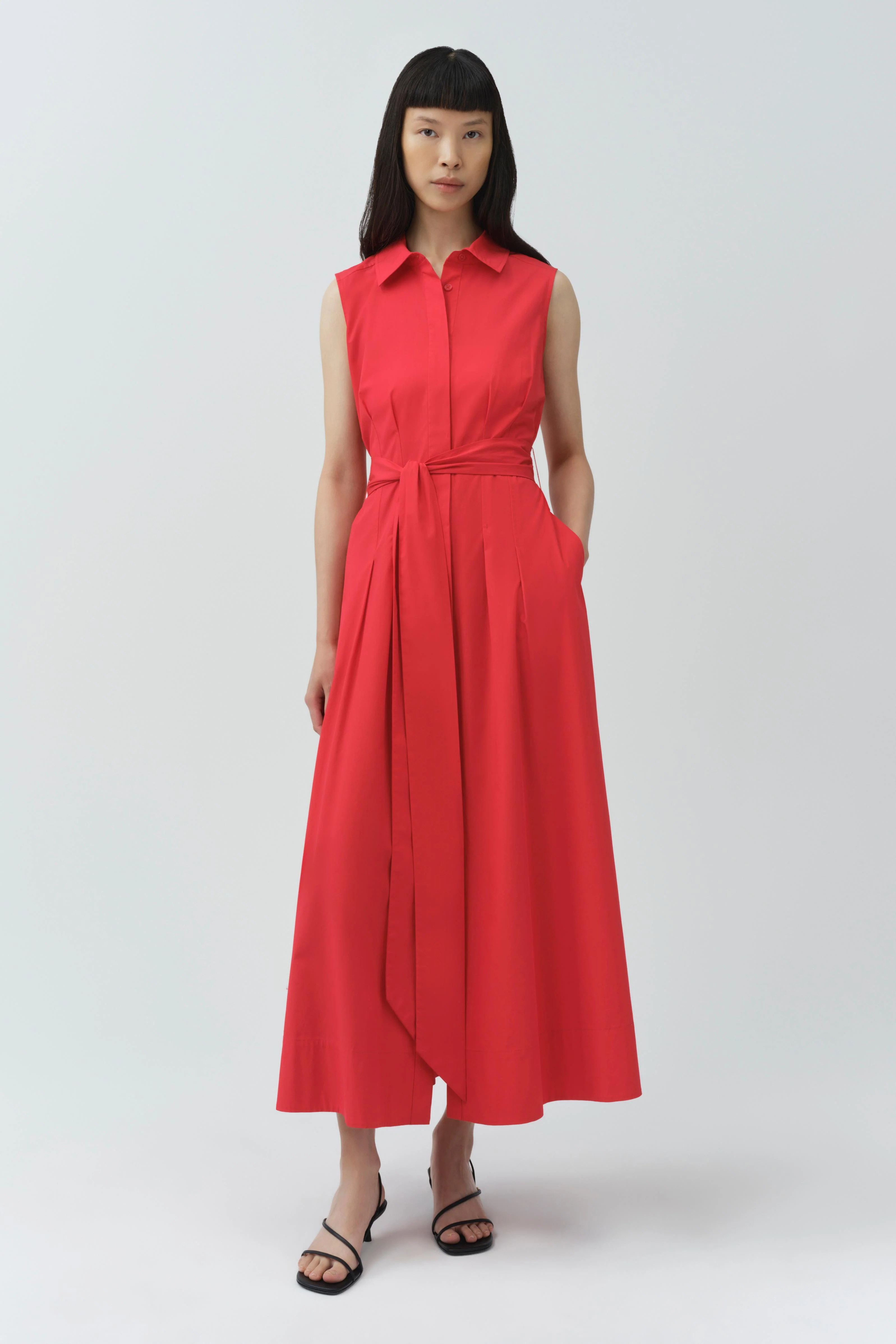 Genny Sleeveless Cotton Dress - Image 2
