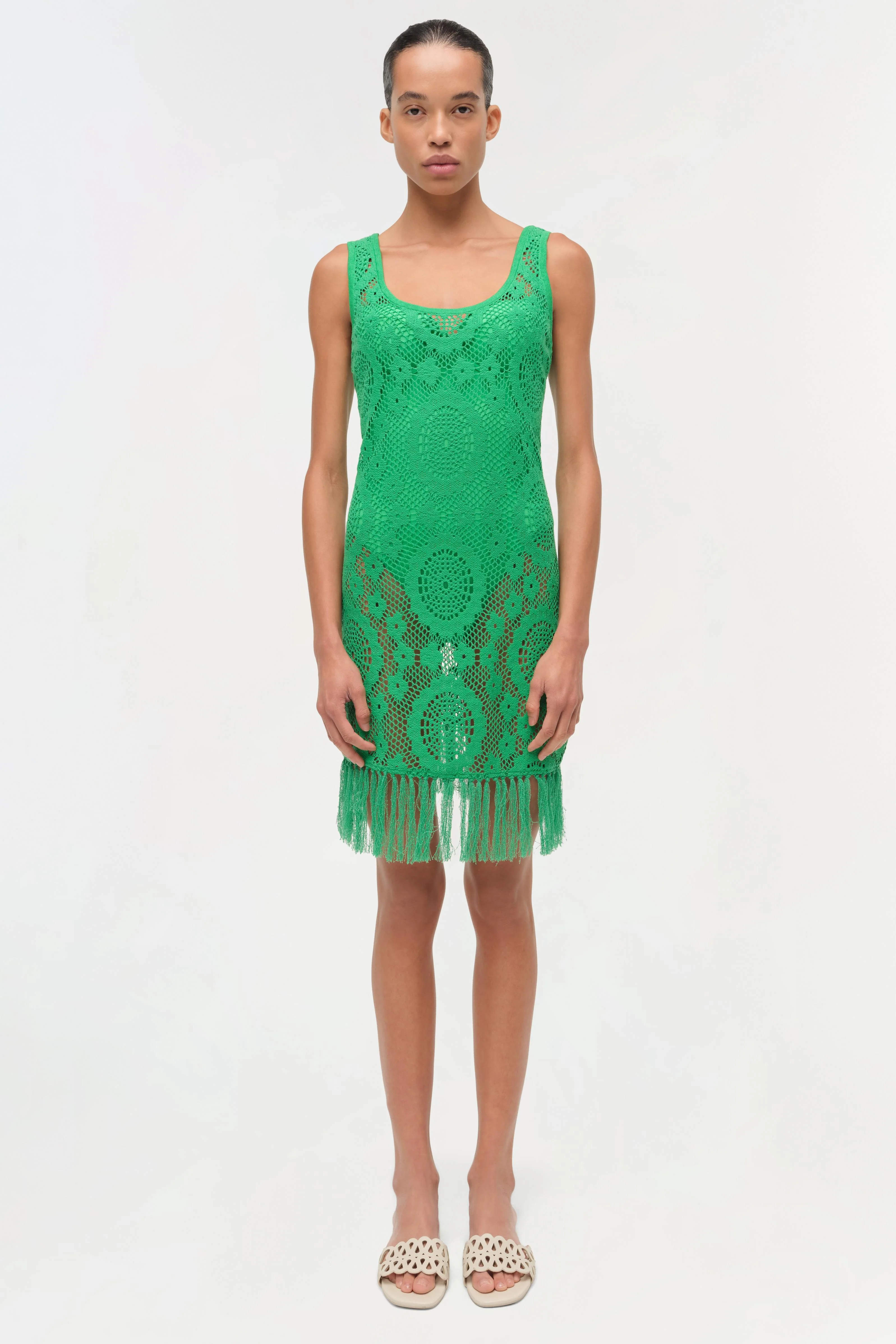 Solia Lace Mini Dress - Image 6