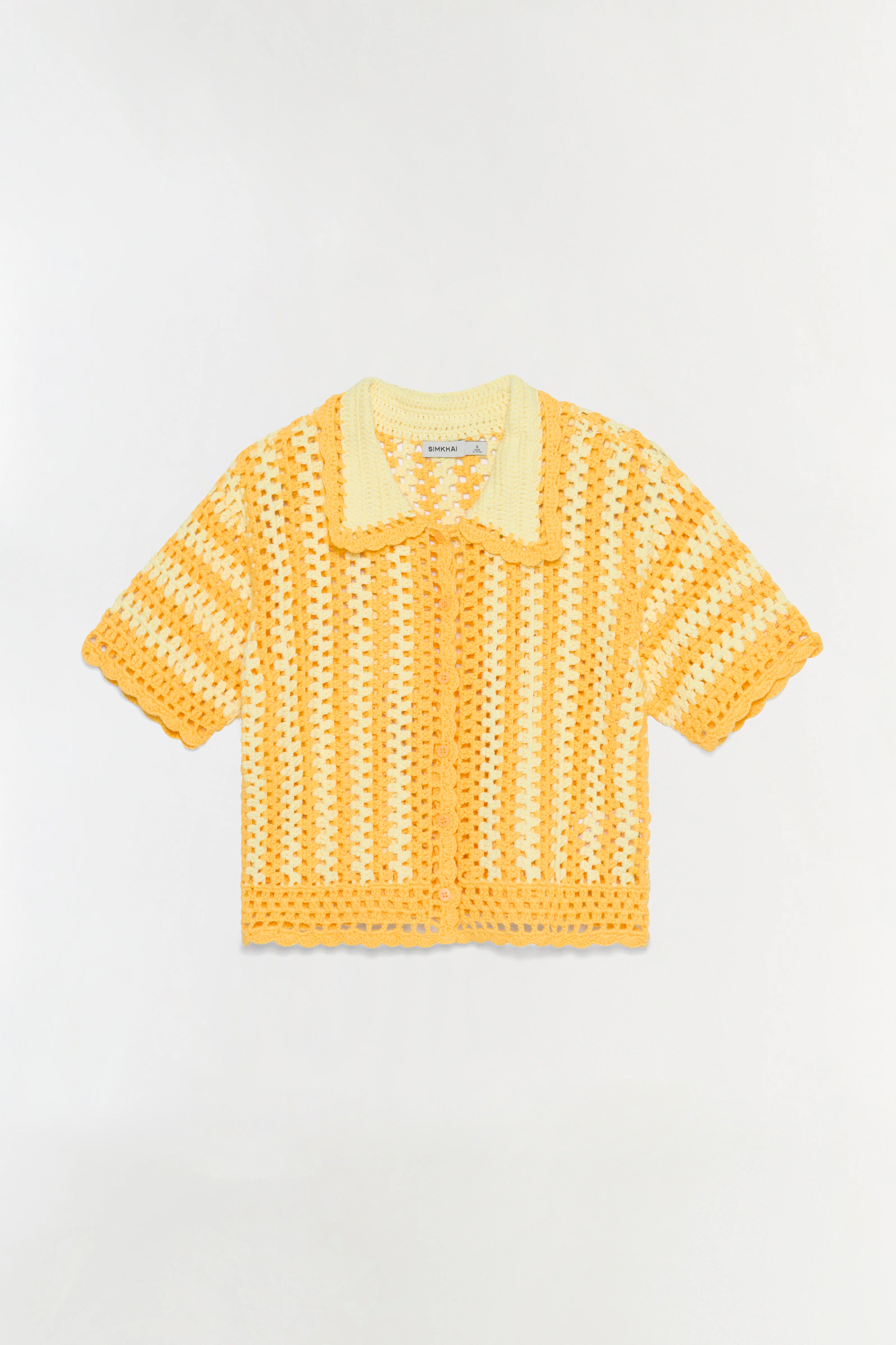 Stanton Crochet Camp Shirt
