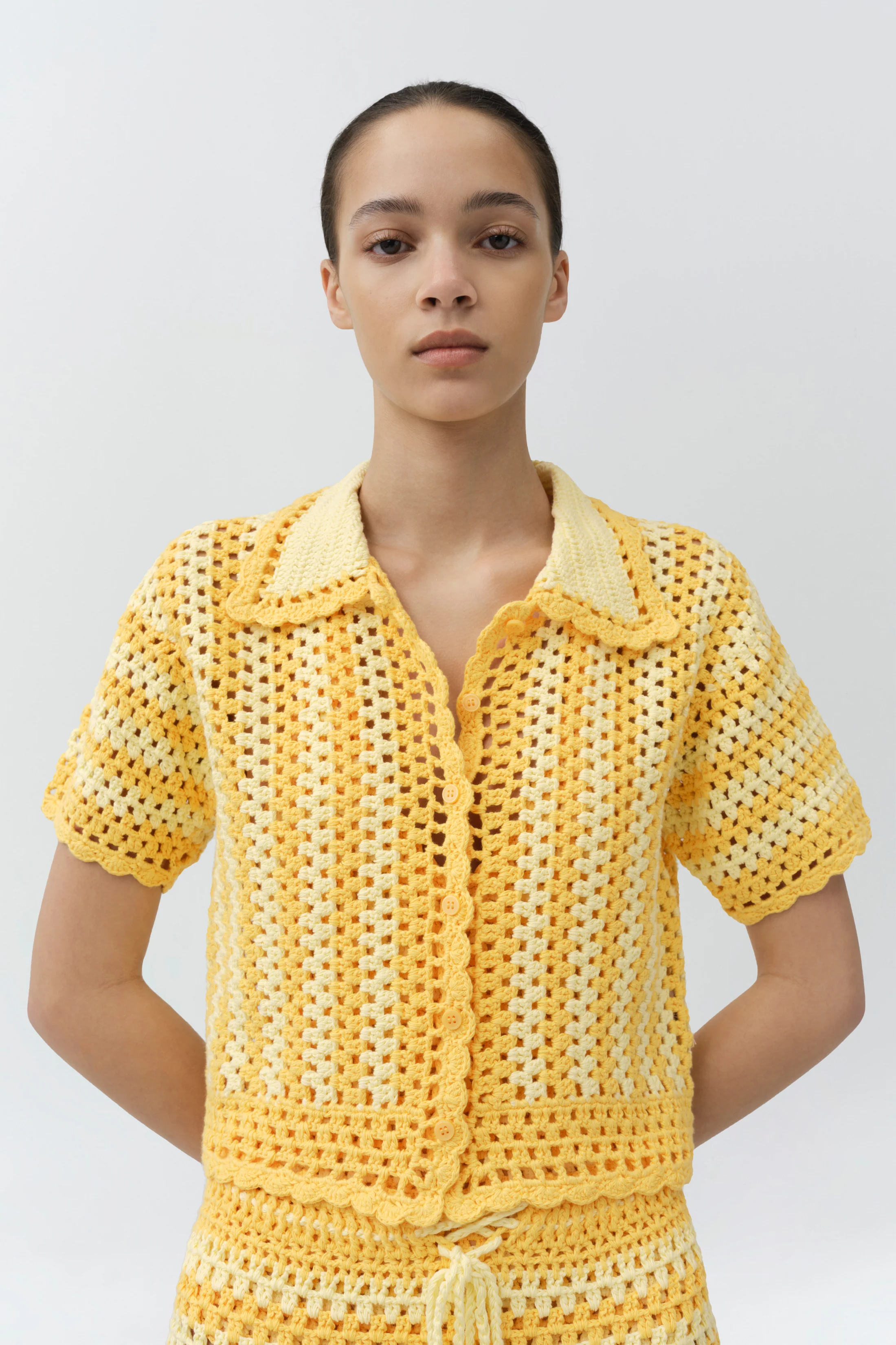 Stanton Crochet Camp Shirt - Image 3