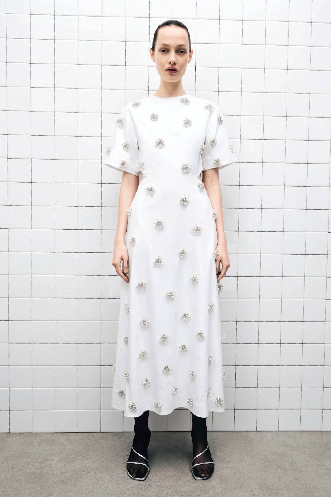 Starla Embellished Midi Dress - Image 2