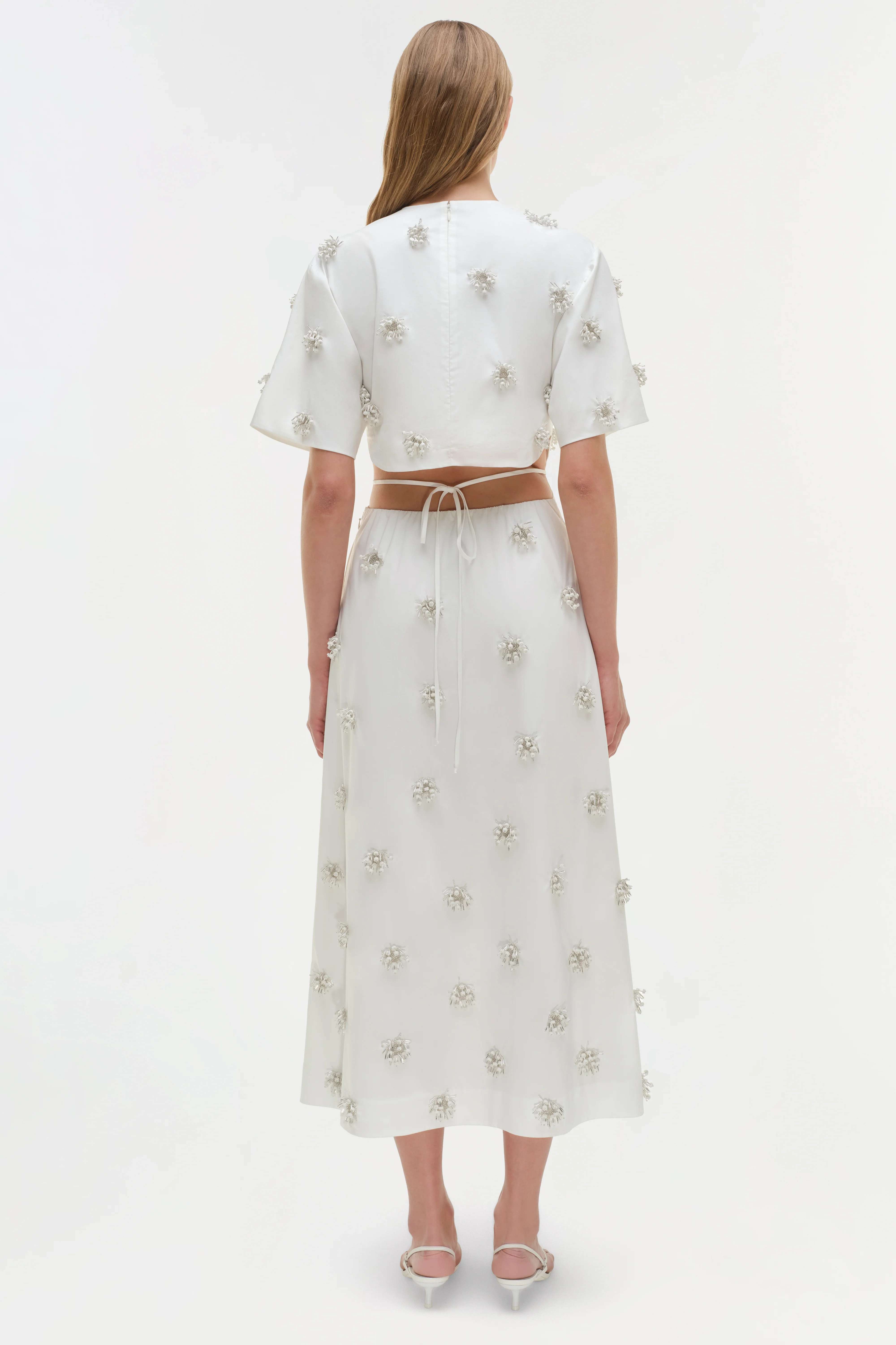 Starla Embellished Midi Dress - Image 6
