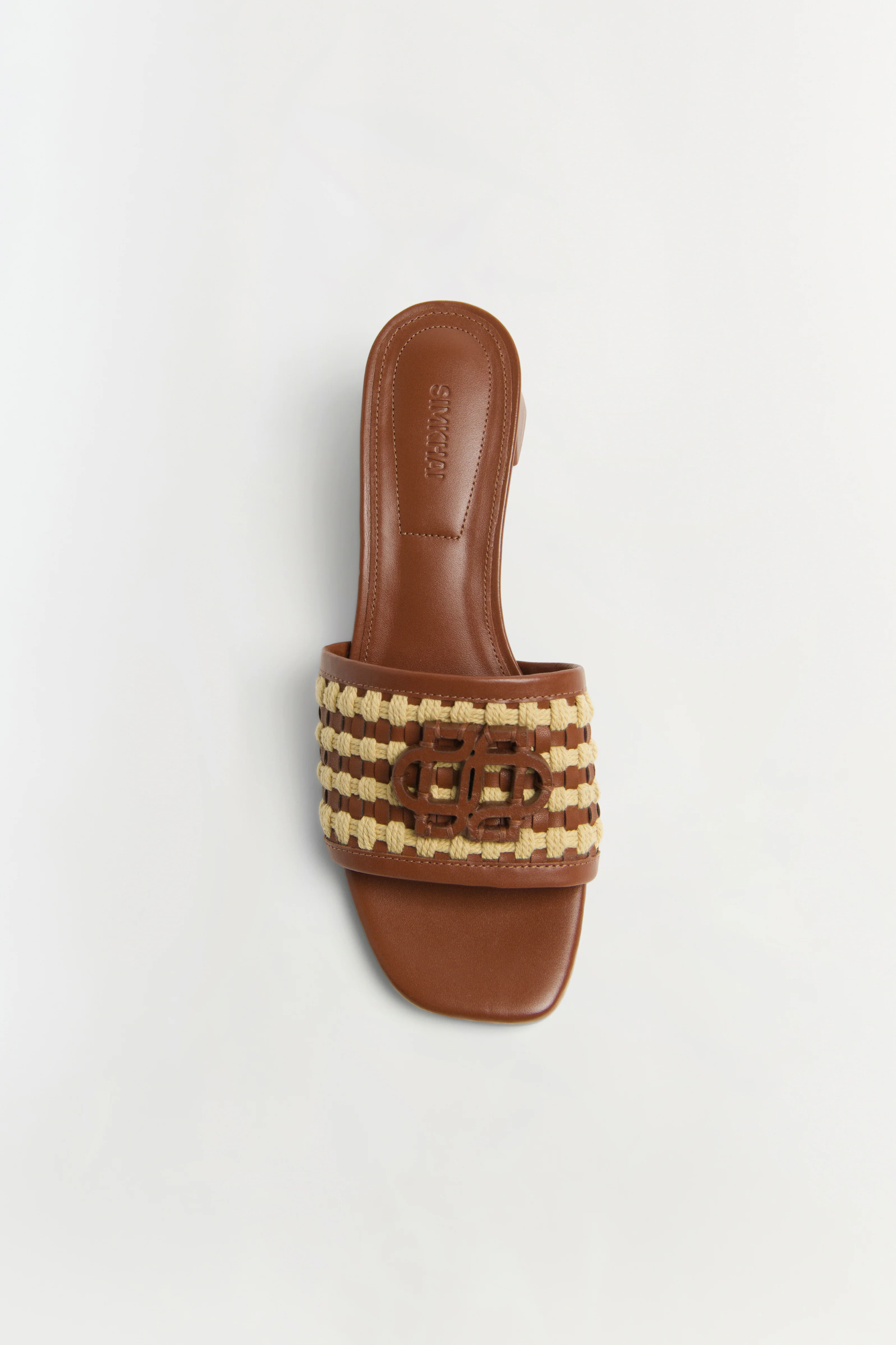 Sydney Rope Woven Block Heel - Image 2