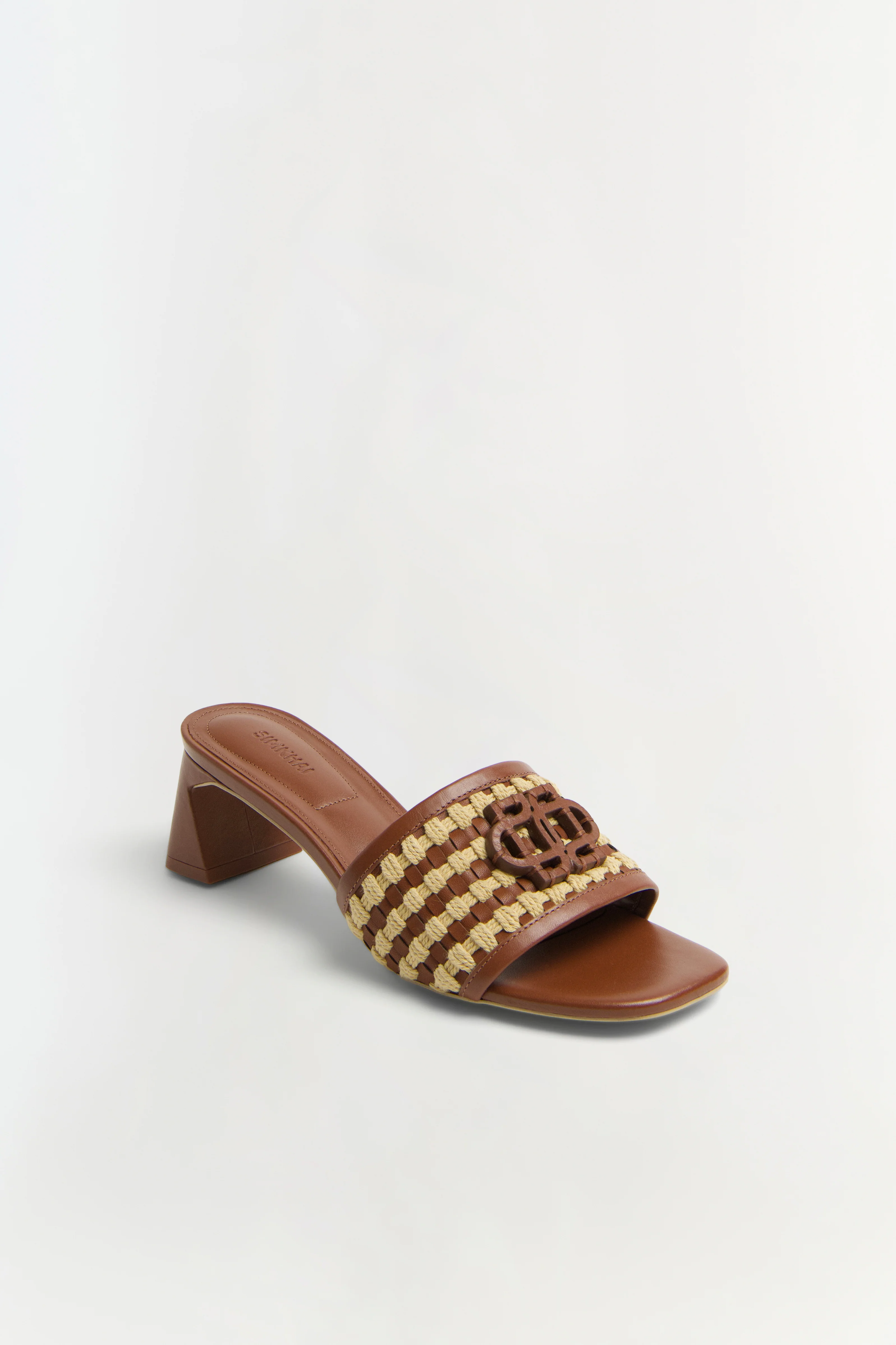 Sydney Rope Woven Block Heel - Image 3