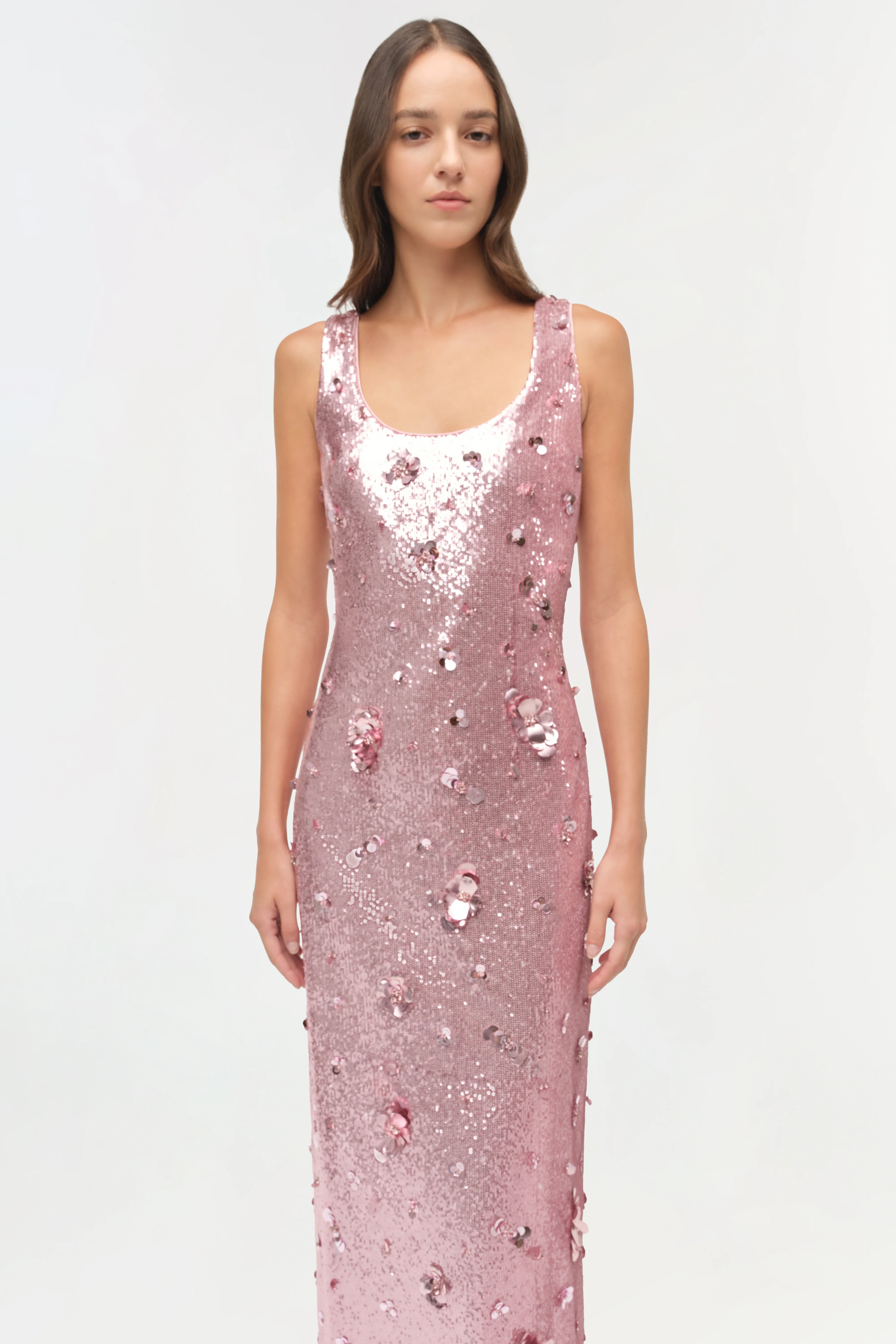 Tindra Embellished Sequin Gown - Image 3