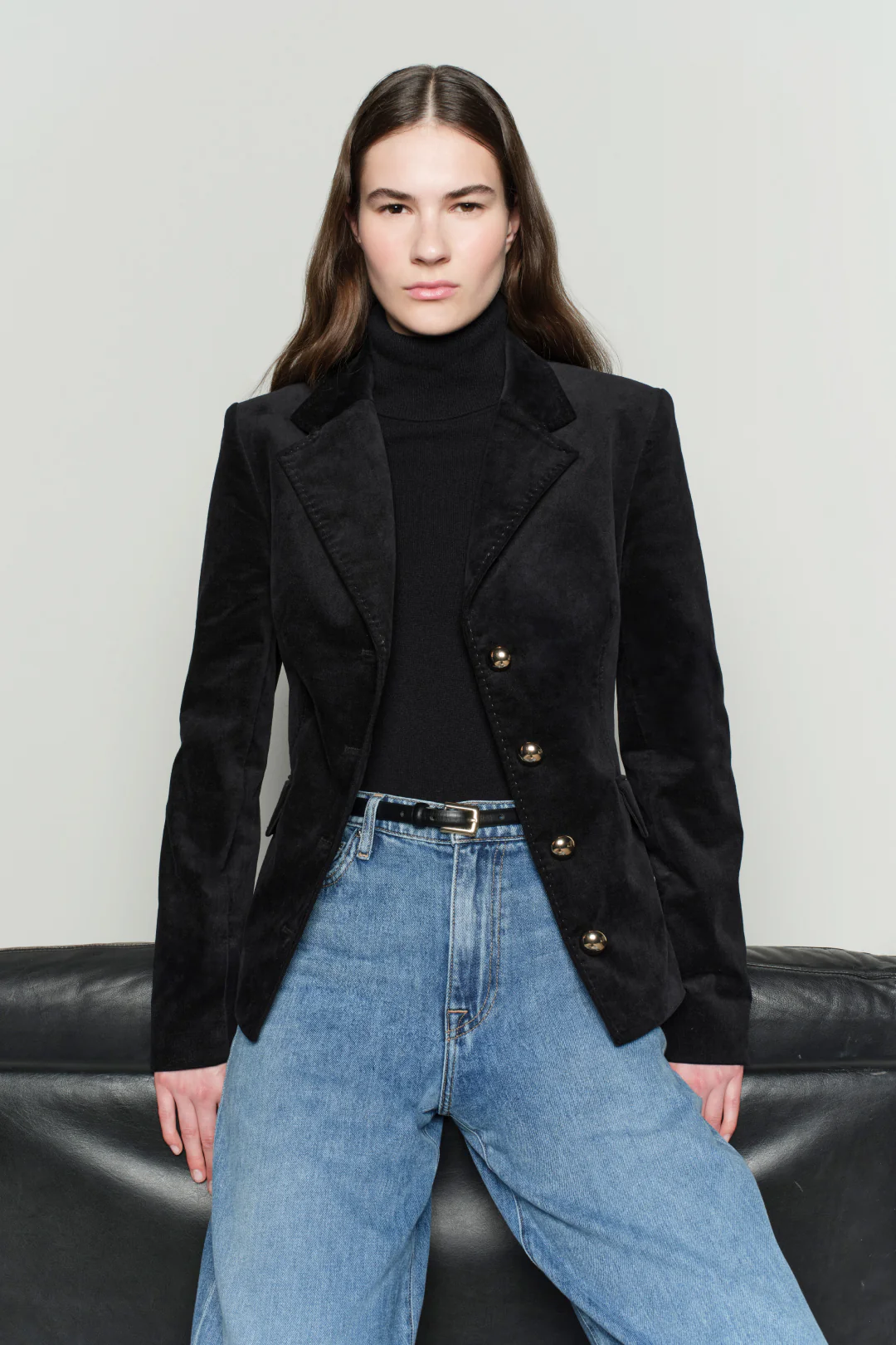Trueman Velvet Jacket - Image 2