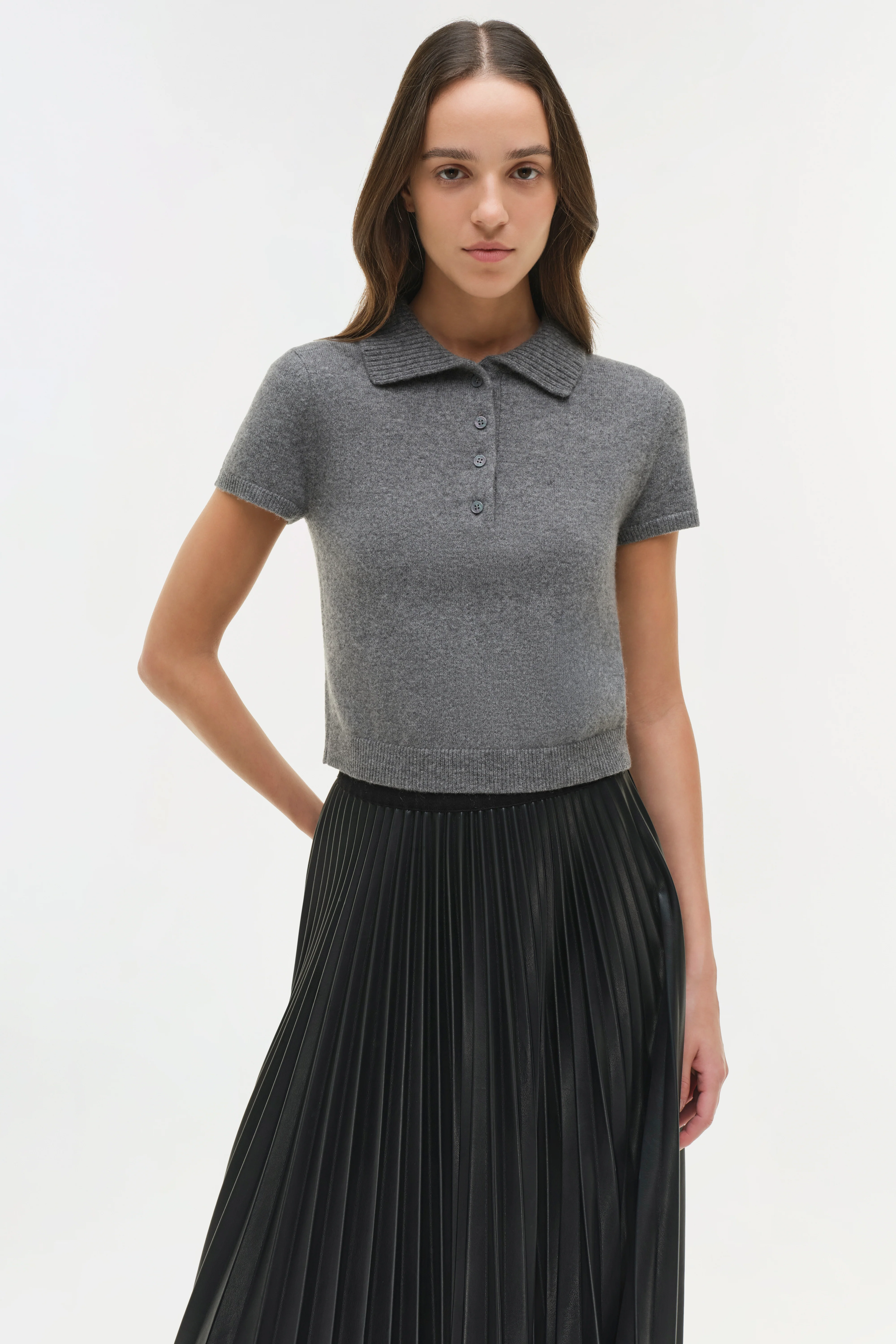 Twila Cashmere Polo - Image 3