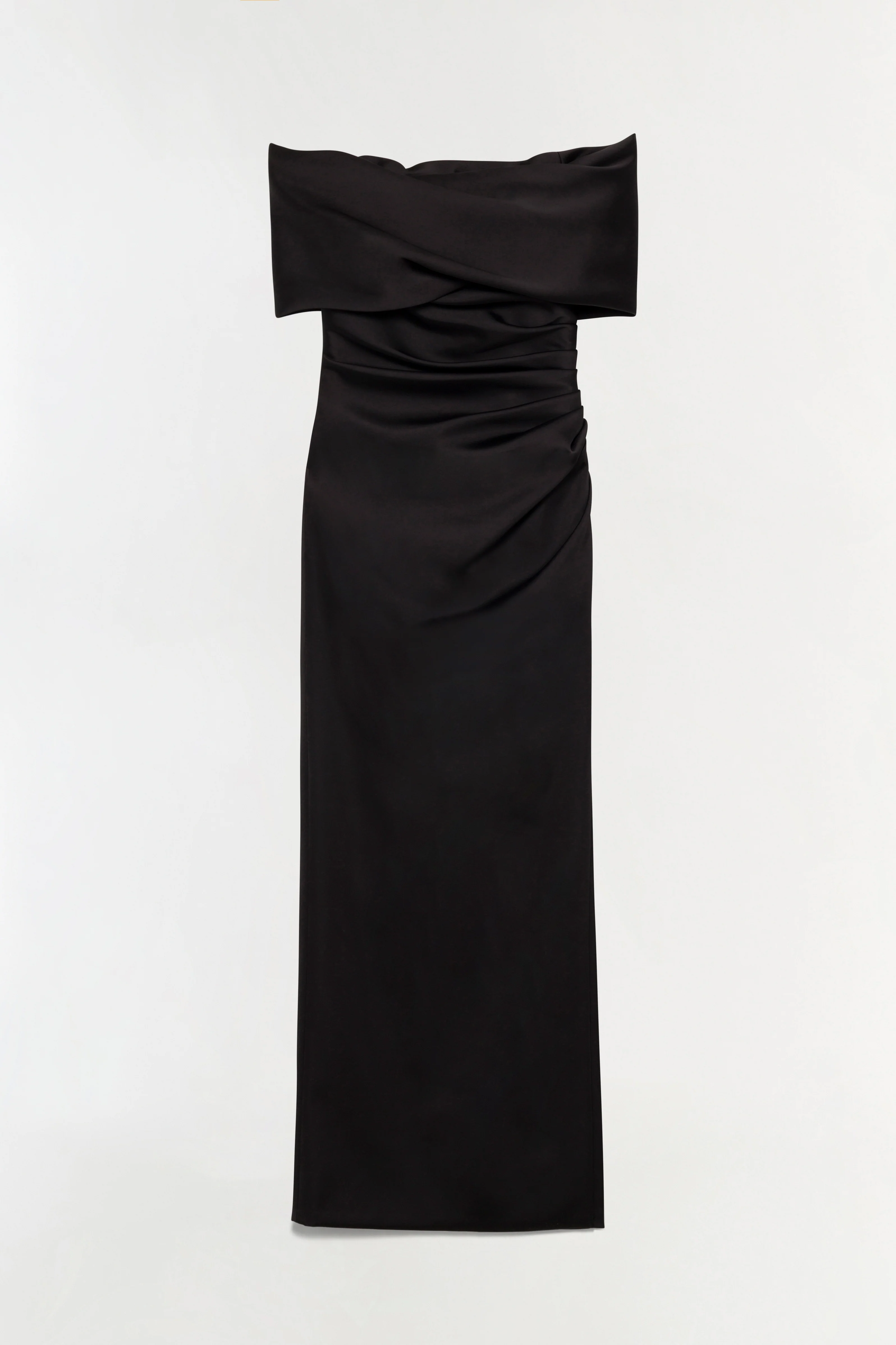 Valencia Draped Satin Gown