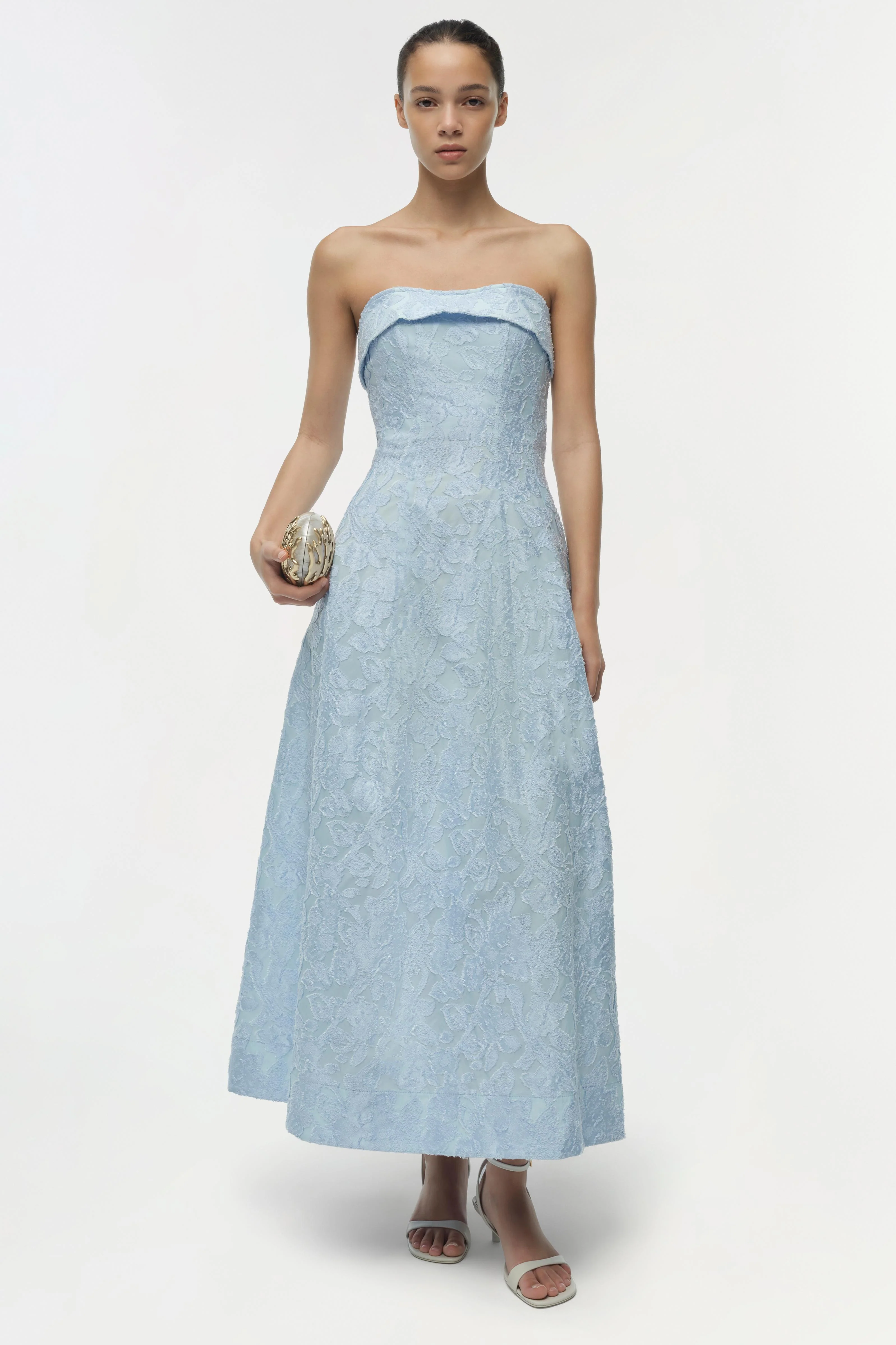 Valeria Jacquard Midi Dress - Image 2