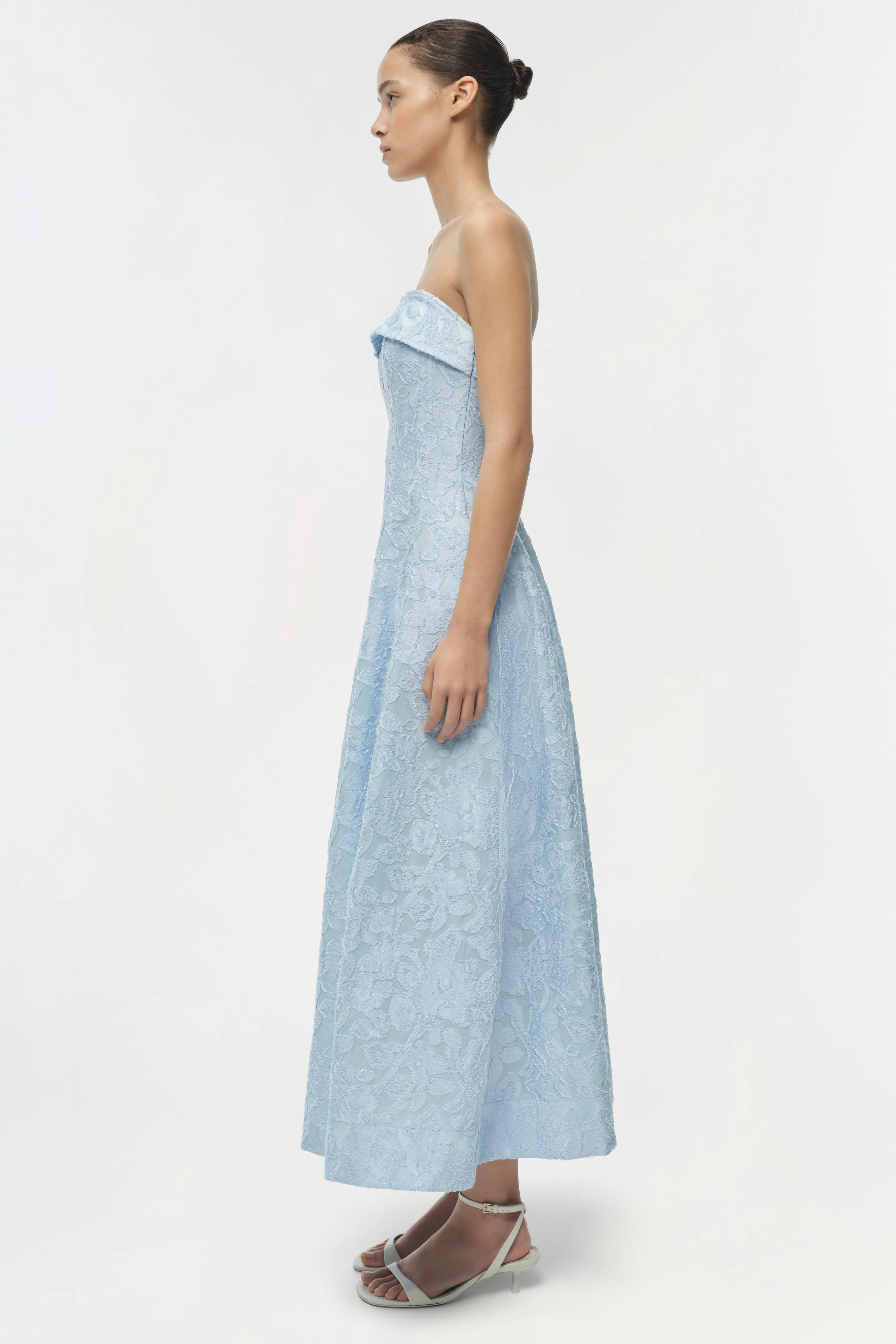 Valeria Jacquard Midi Dress - Image 4