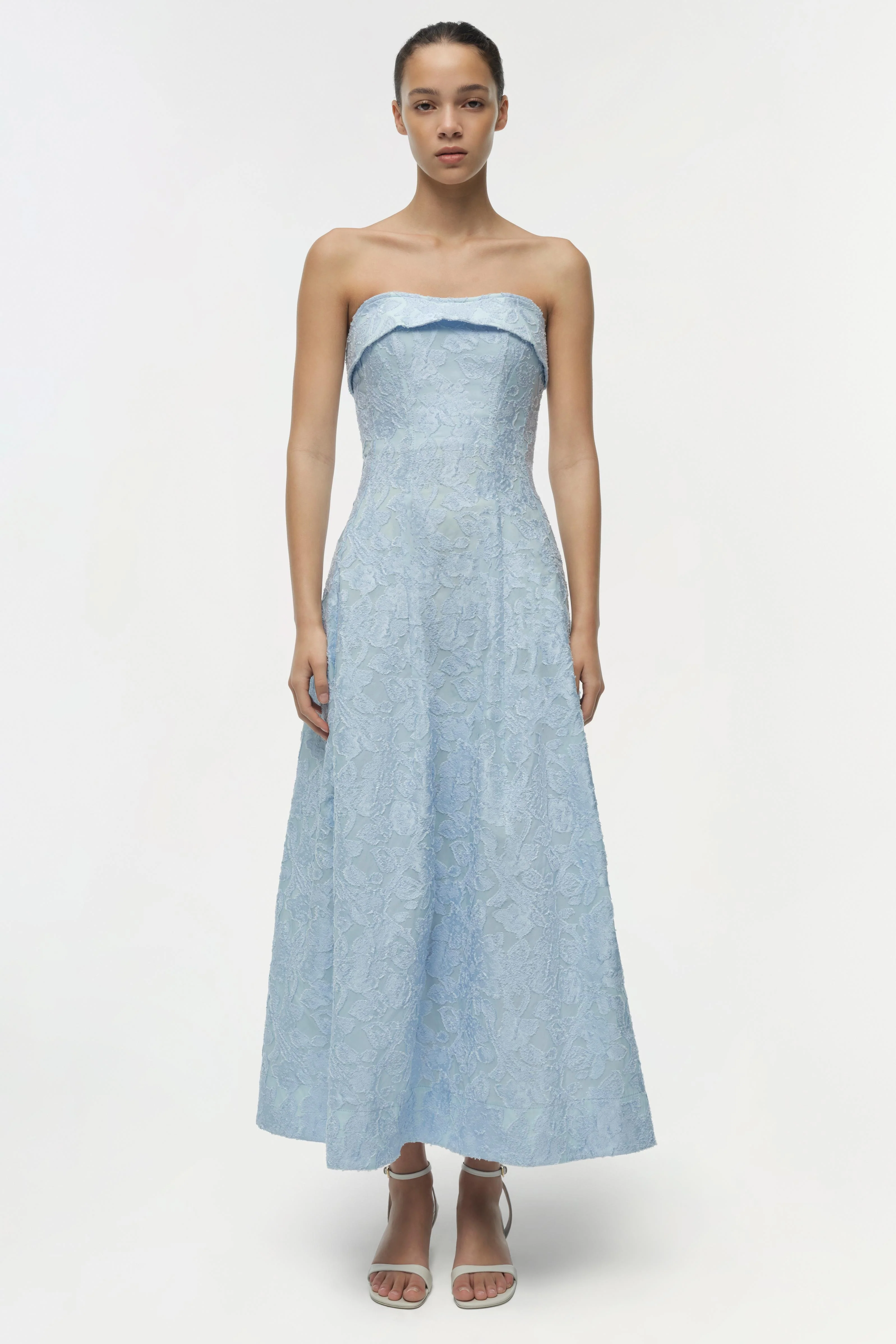 Valeria Jacquard Midi Dress - Image 6