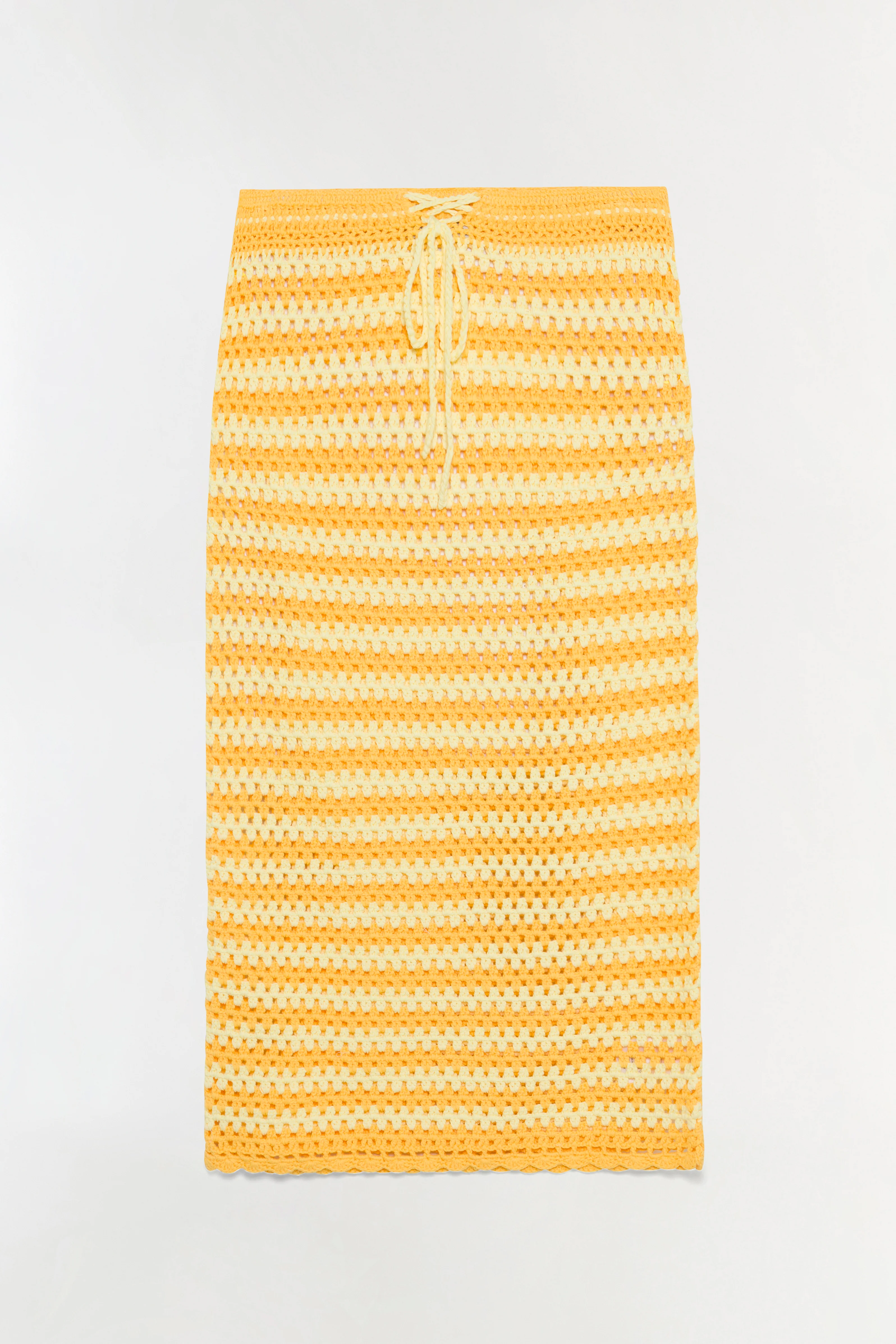 Welles Crochet Midi Skirt