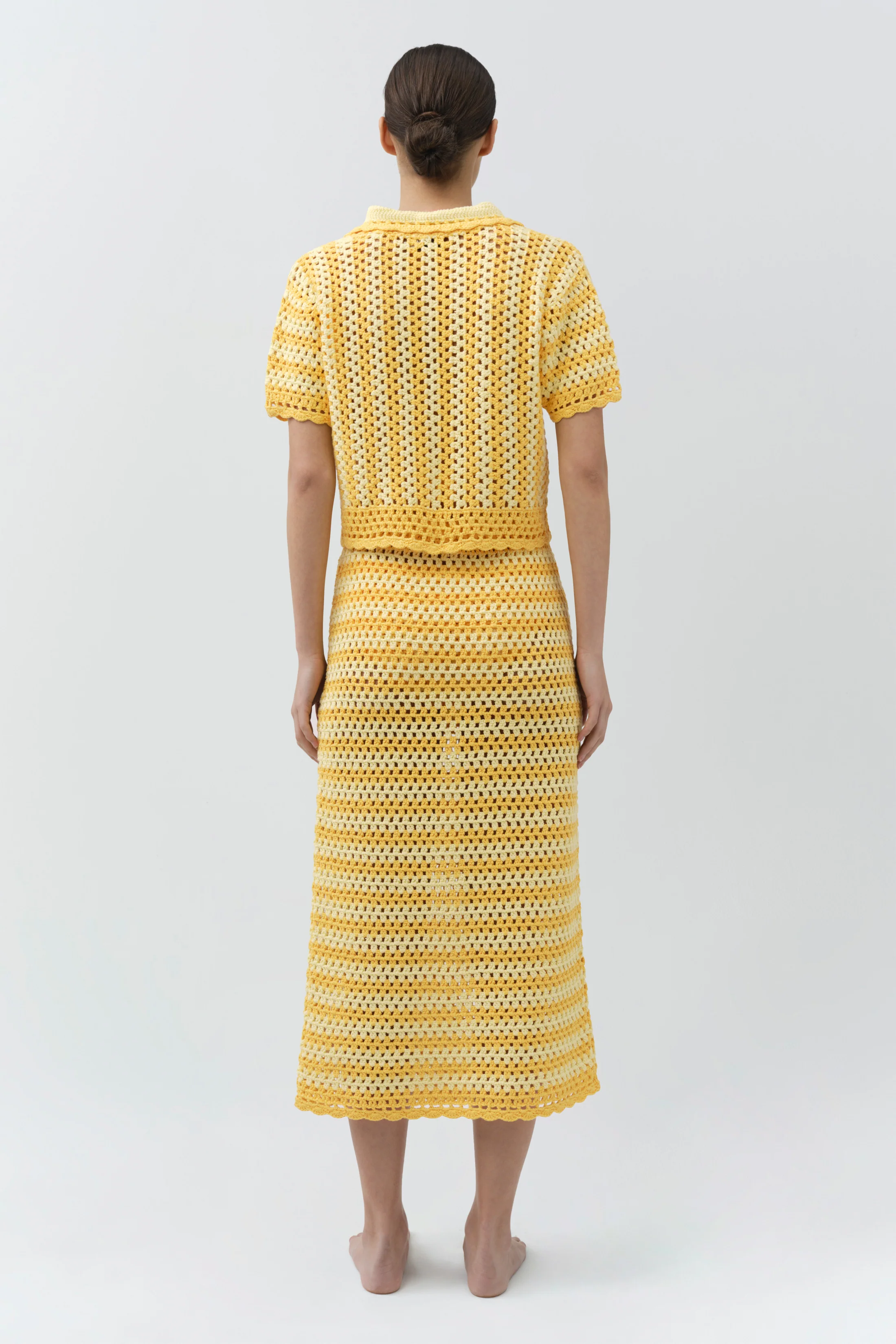 Welles Crochet Midi Skirt - Image 3