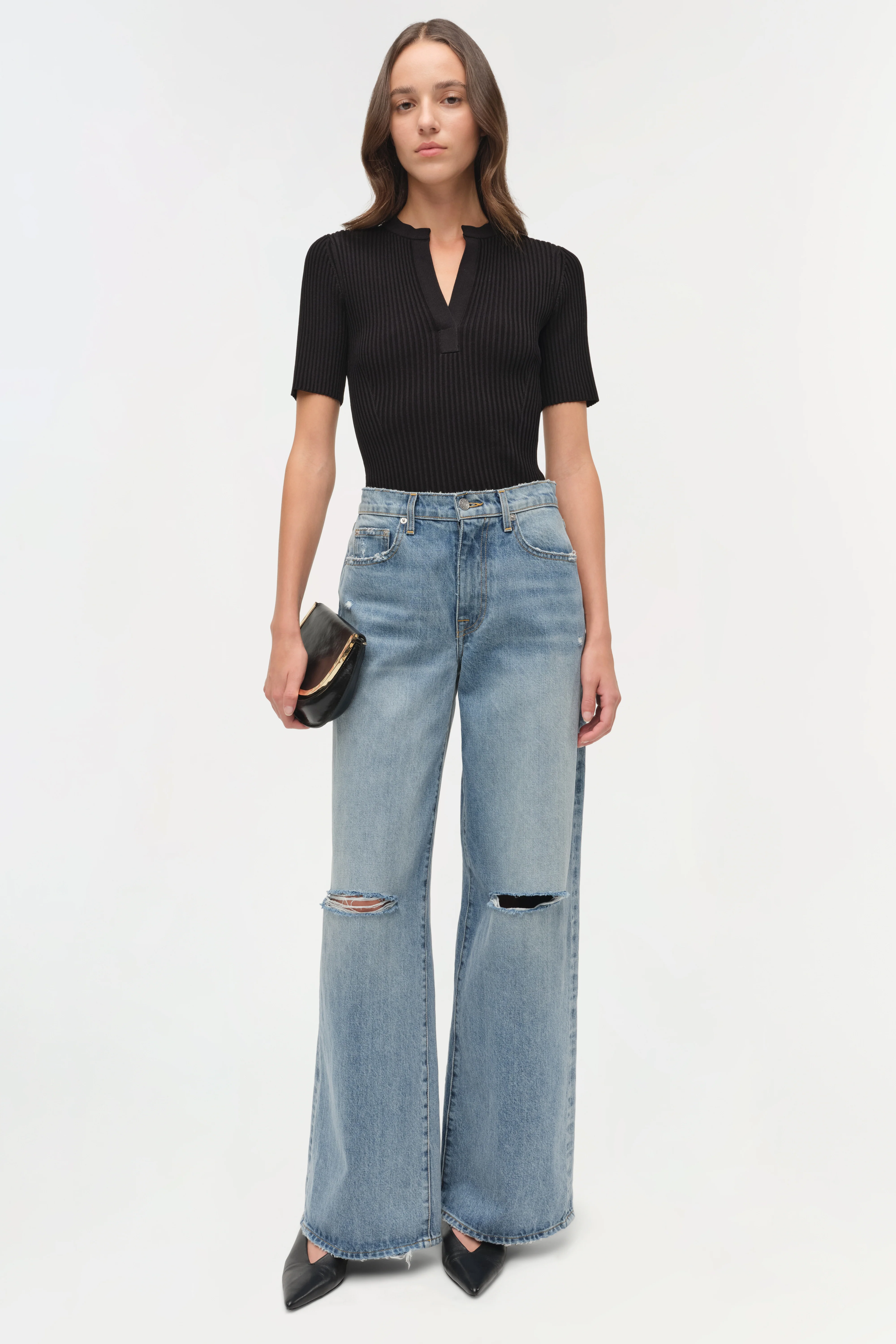 Willoughby Denim Straight Crop Pant - Image 2