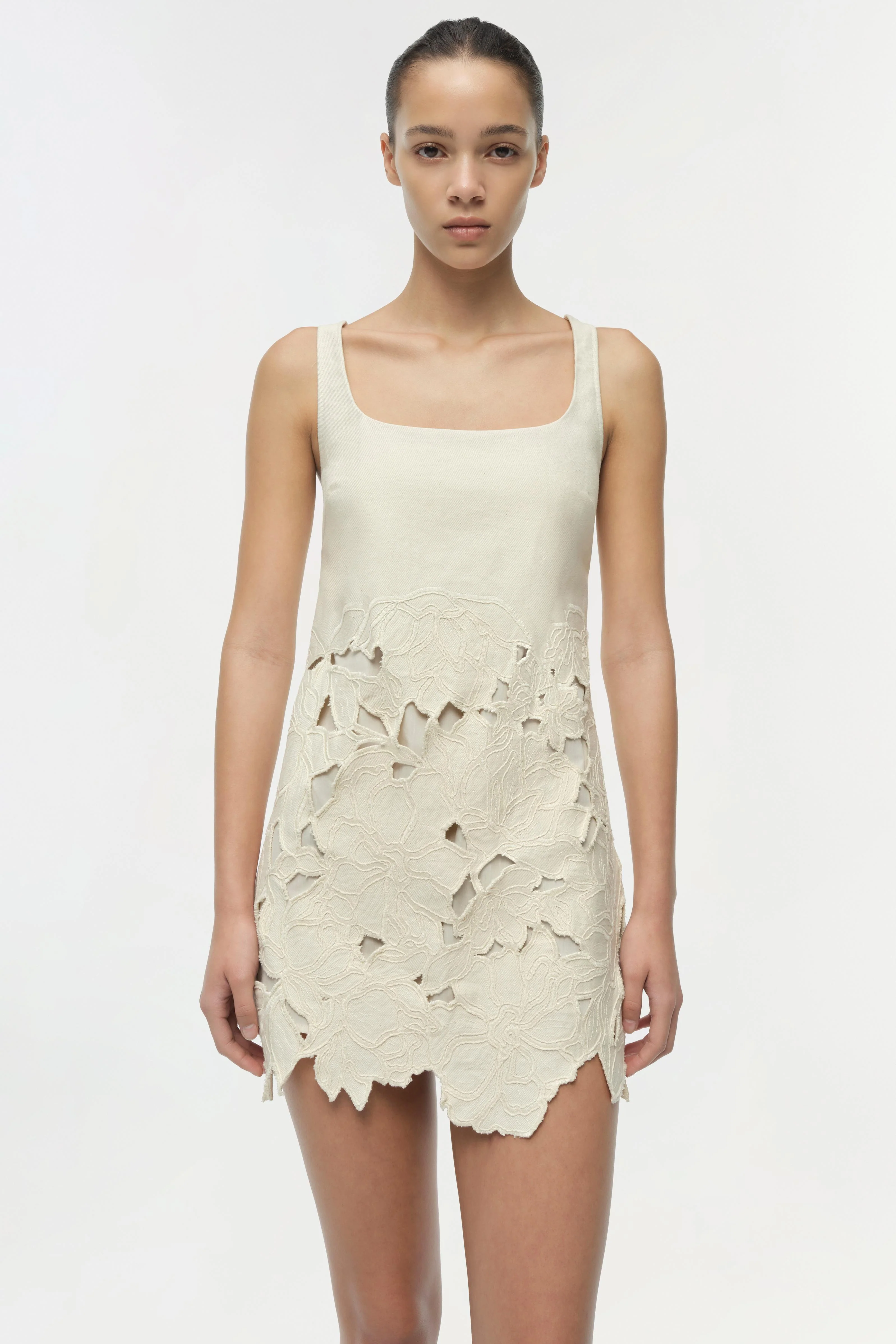 Ziva Embroidered Mini Dress - Image 3